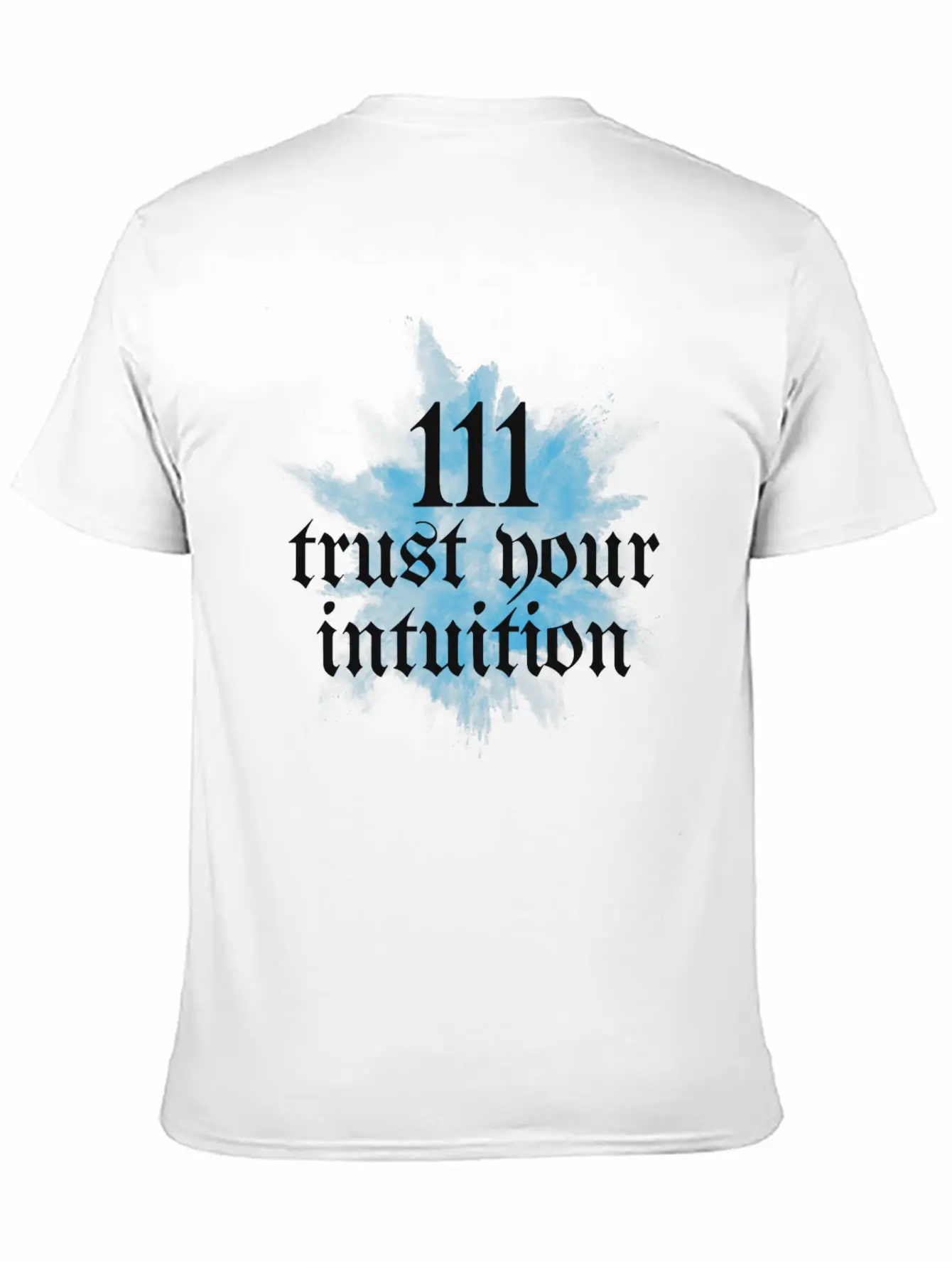 111 Trust Your Intuition Angel Number Mindful Breathable Soft Cotton T-Shirt – Timeless Casual Look