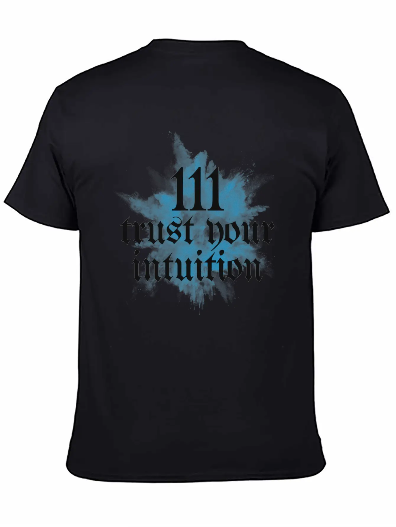 111 Trust Your Intuition Angel Number Mindful Breathable Soft Cotton T-Shirt – Timeless Casual Look