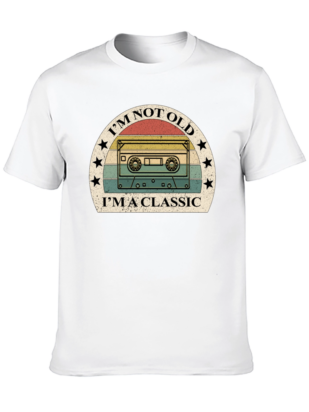 Im Not Old Im A Classic Cassette Tape T-Shirt