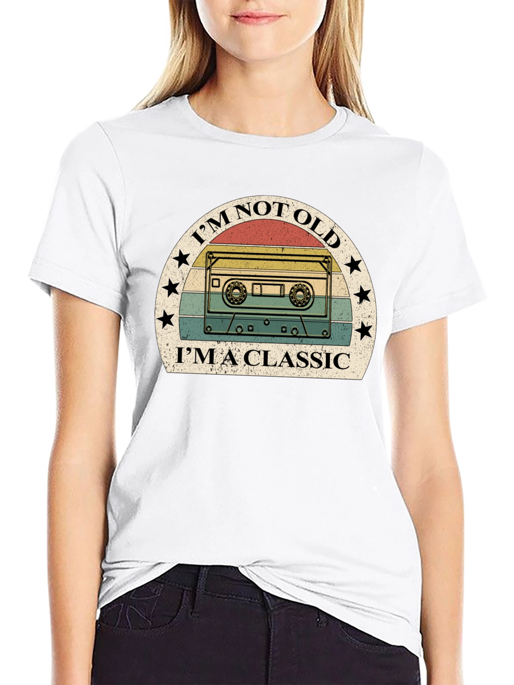 Im Not Old Im A Classic Cassette Tape T-Shirt