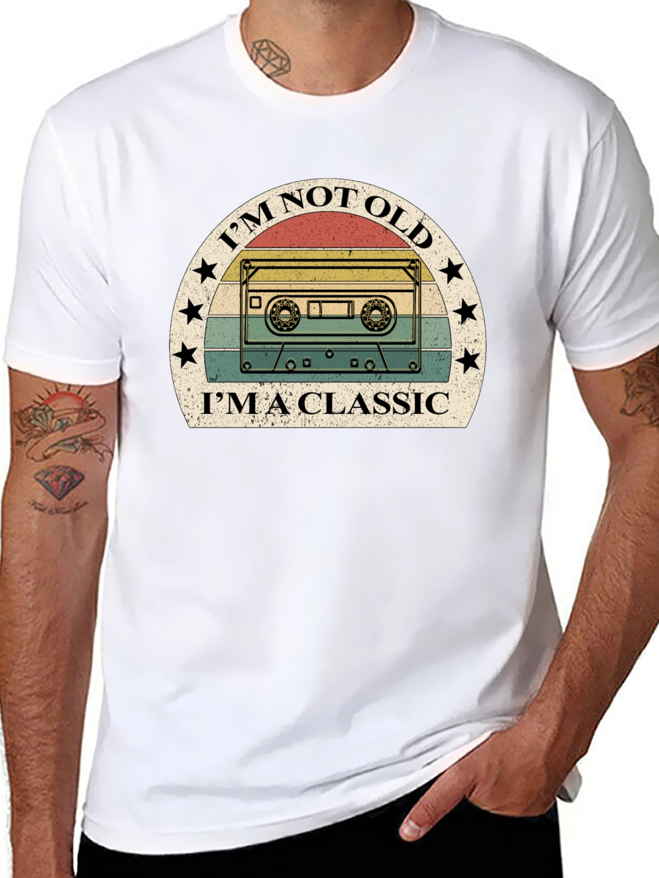 Im Not Old Im A Classic Cassette Tape T-Shirt