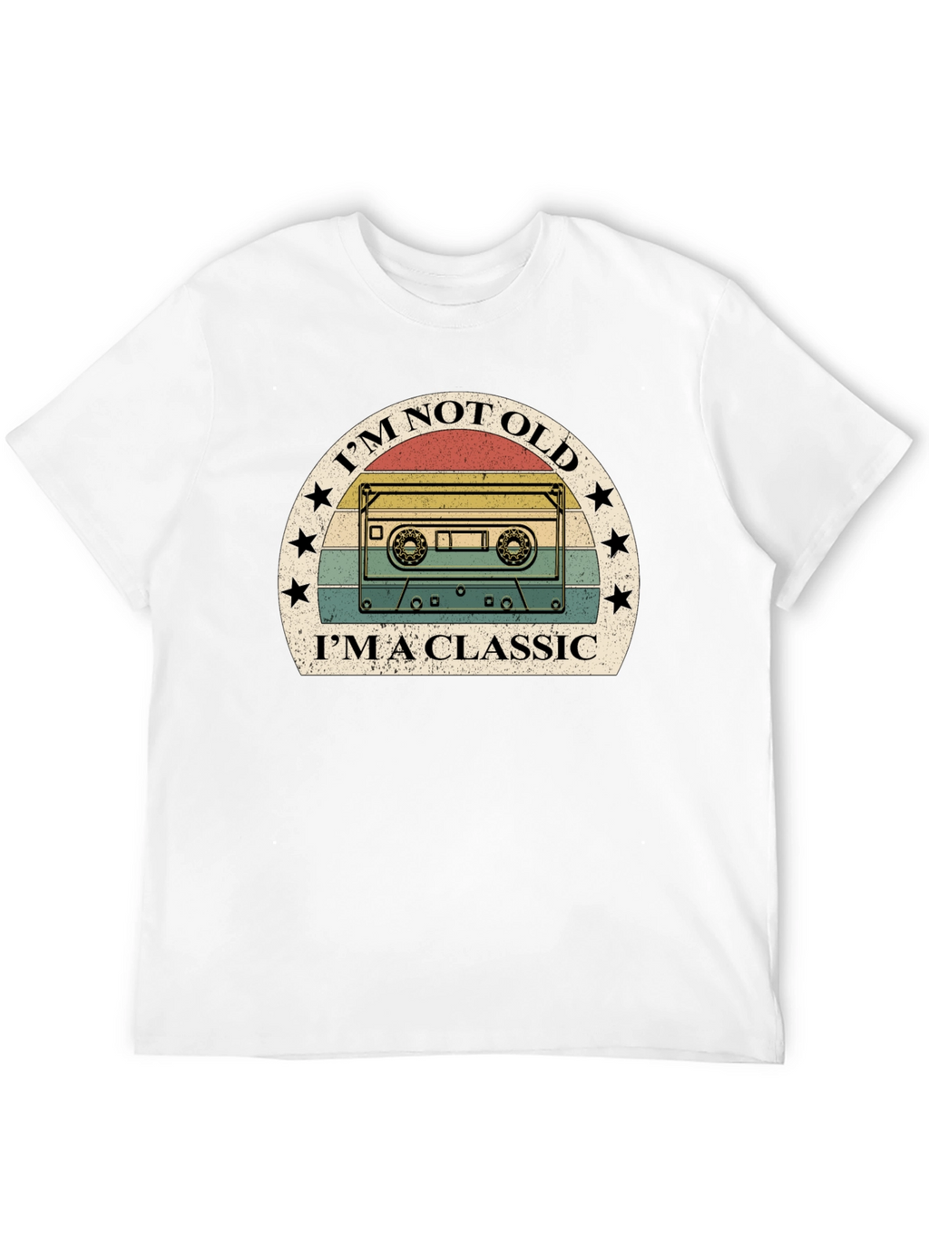 Im Not Old Im A Classic Cassette Tape T-Shirt