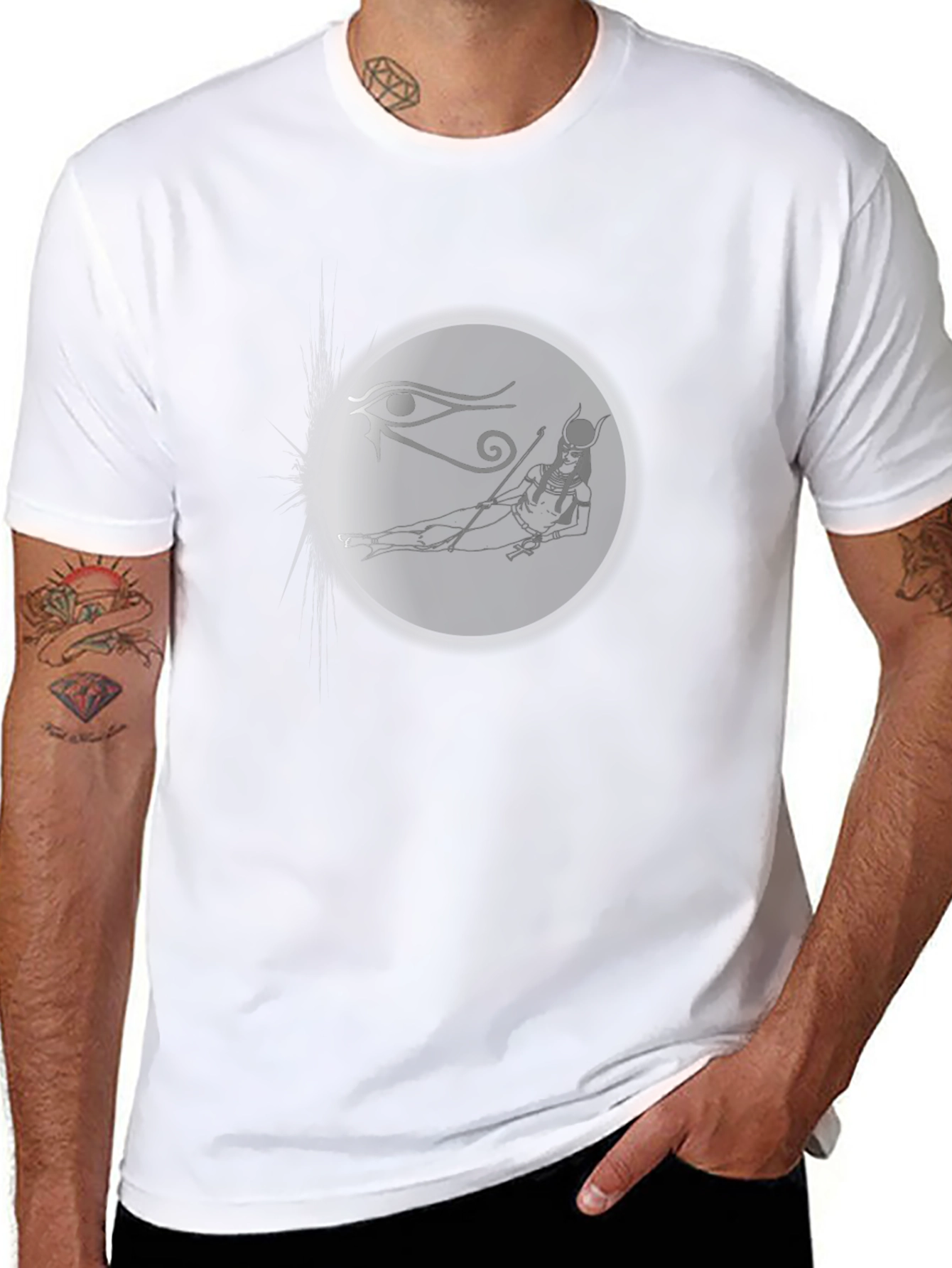 Egyptian Art T-Shirt - Eye of Horus Graphic Tee