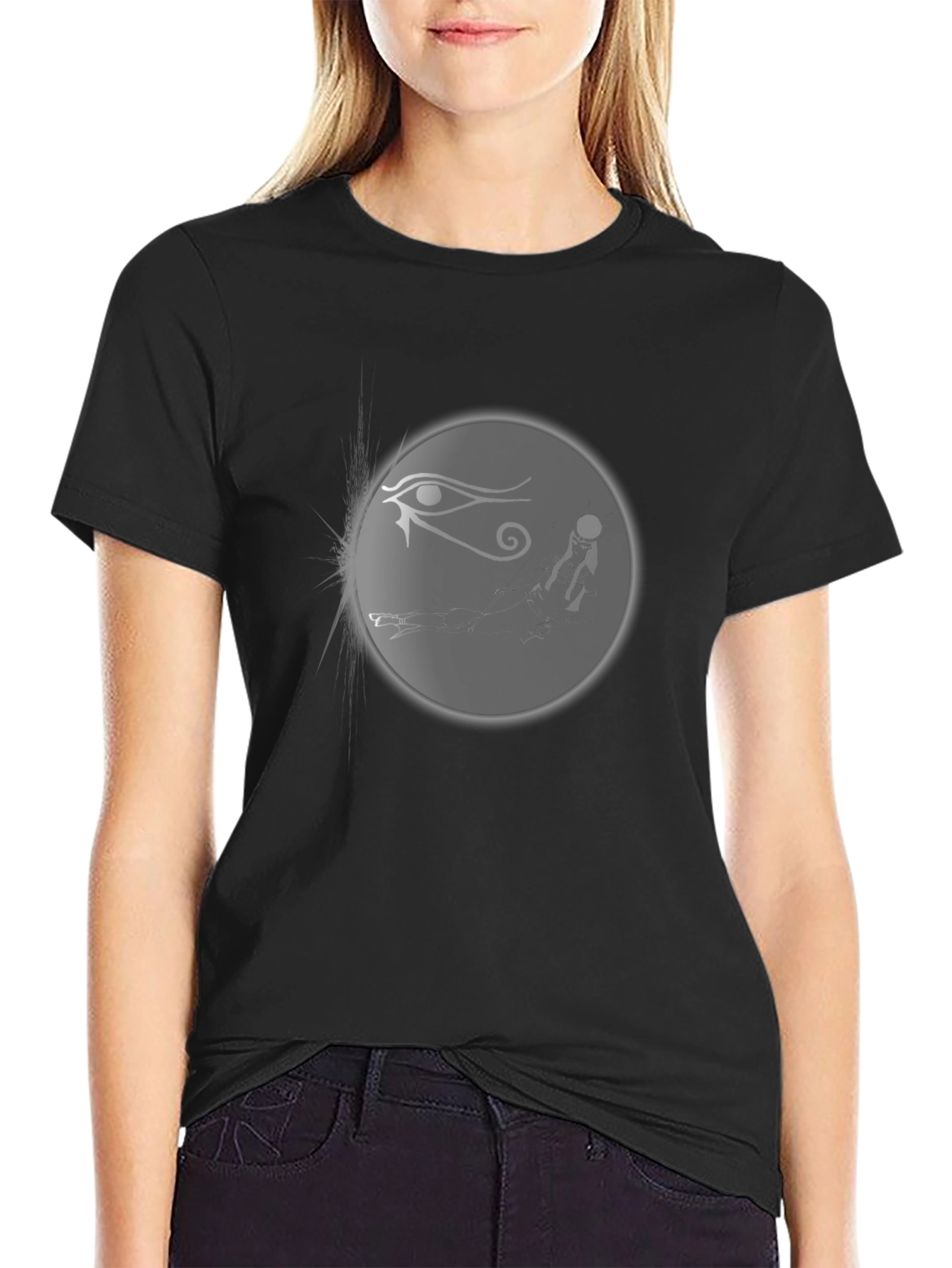 Egyptian Art T-Shirt - Eye of Horus Graphic Tee