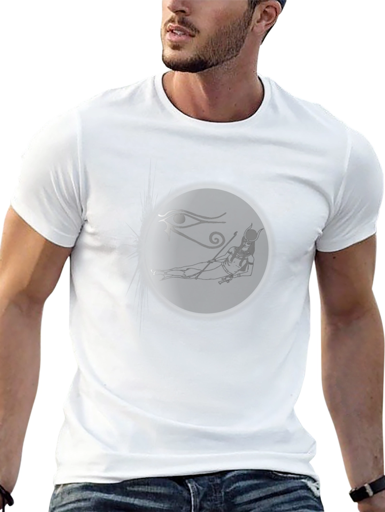 Egyptian Art T-Shirt - Eye of Horus Graphic Tee