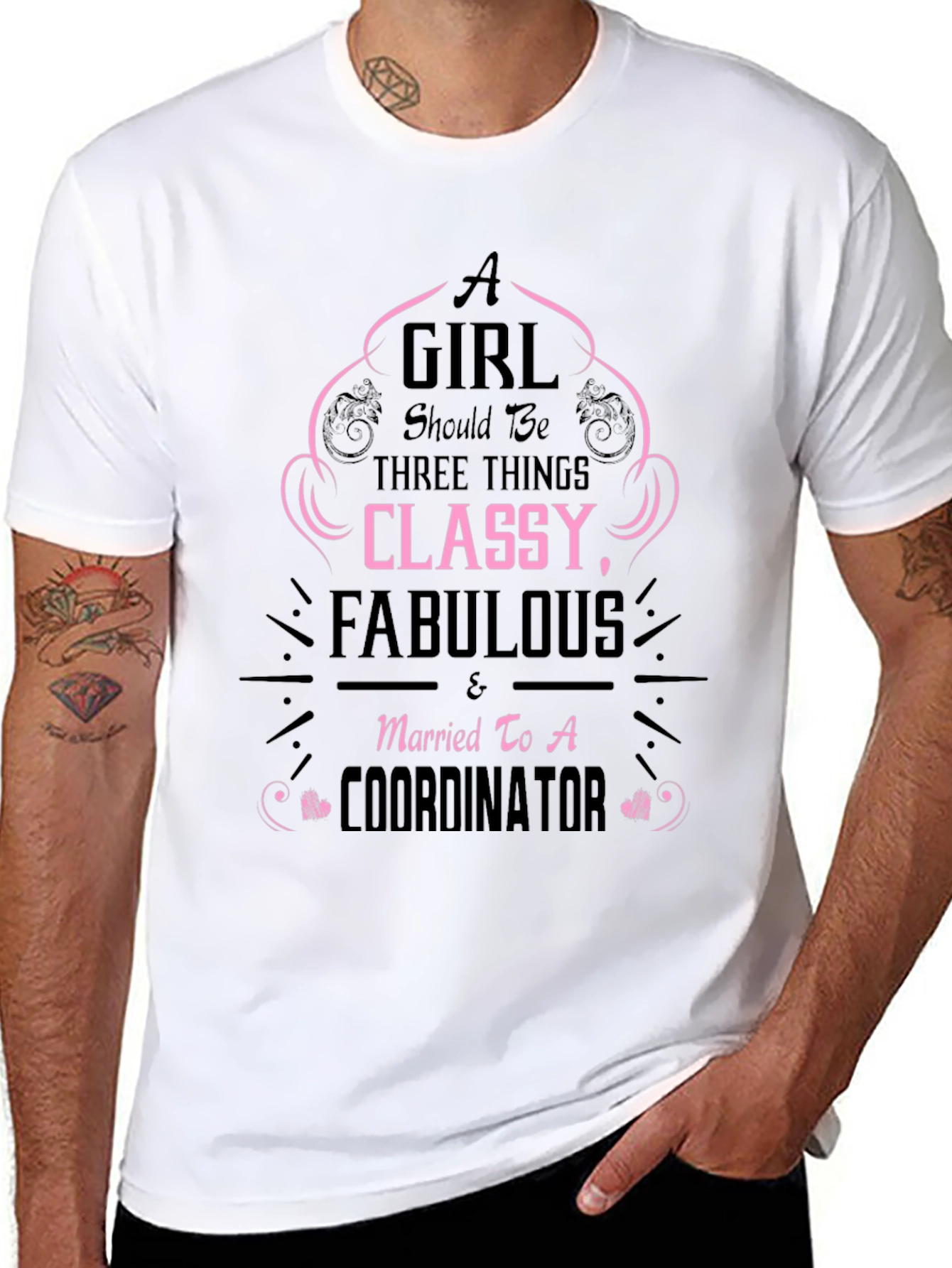 Classy Coordinator Wife Tee