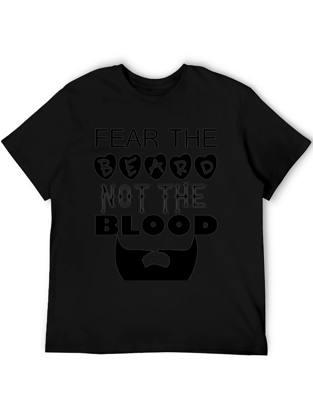 Fear The Beard Graphic T-Shirt - Mens