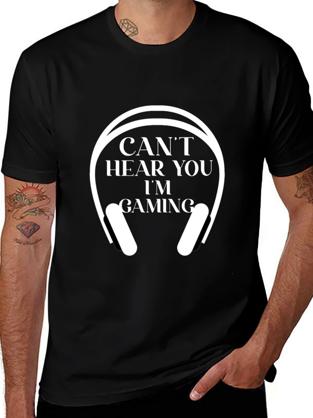 Cant Hear You Im Gaming T-Shirt