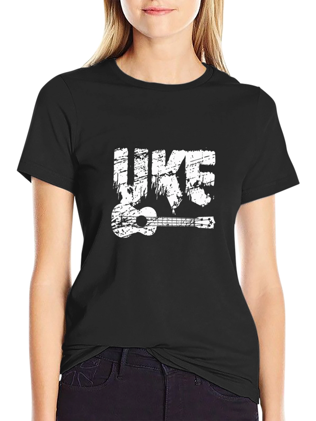 Ukulele Graphic T-Shirt - Music Lover Tee