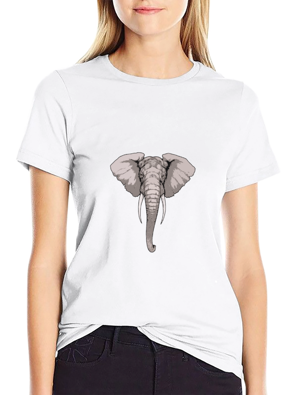 Elephant Graphic T-Shirt - Stylish Mens Tee