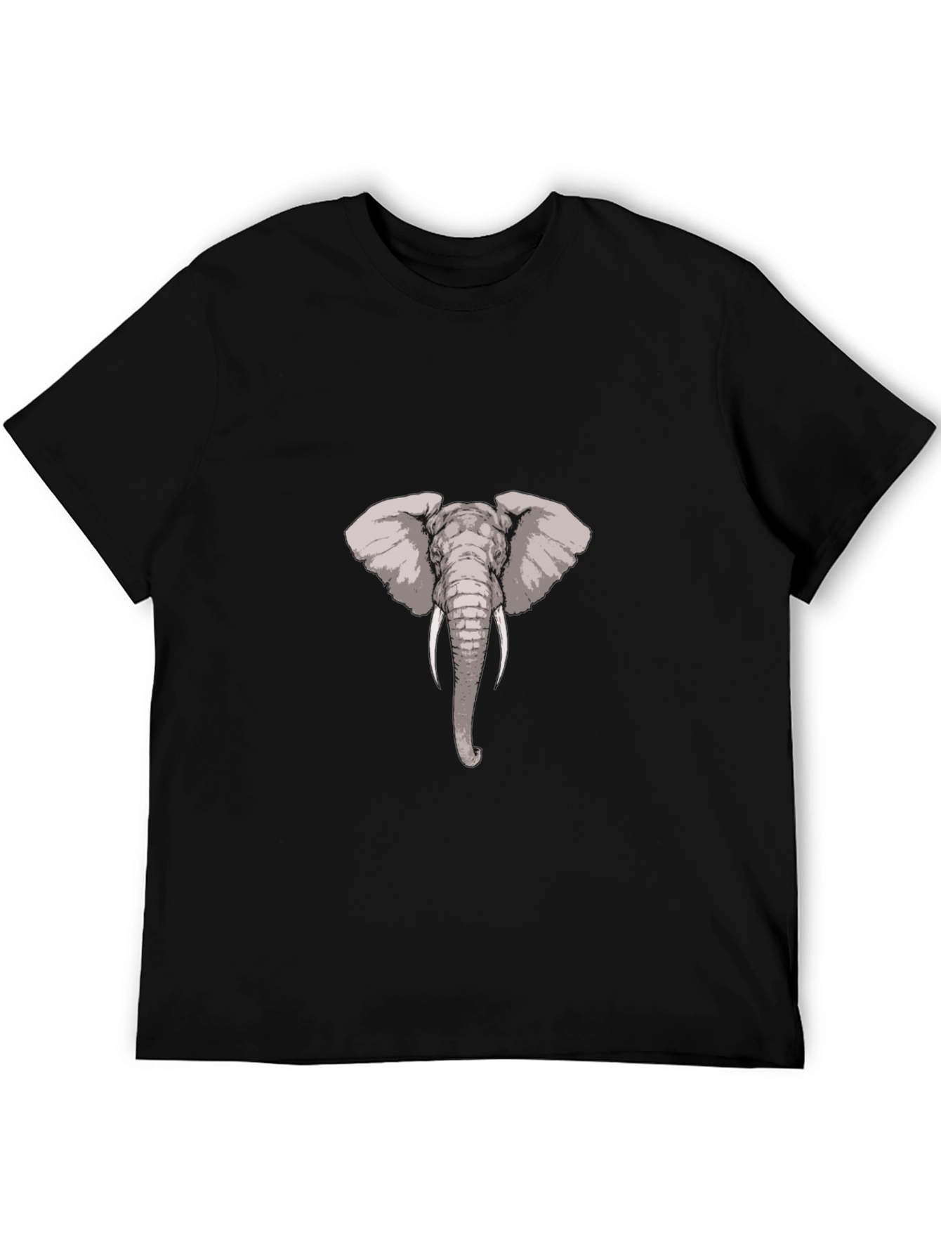 Elephant Graphic T-Shirt - Stylish Mens Tee