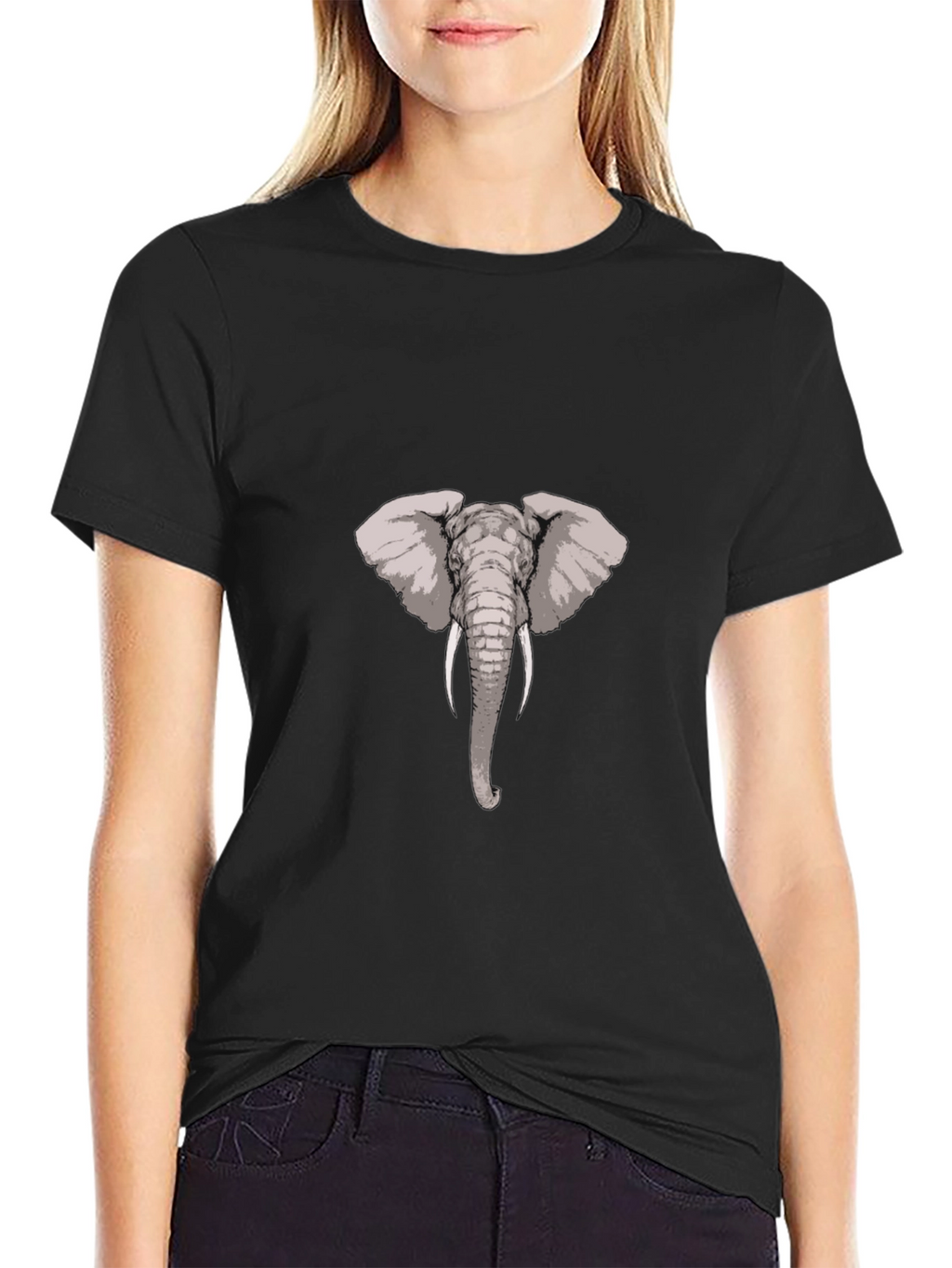 Elephant Graphic T-Shirt - Stylish Mens Tee