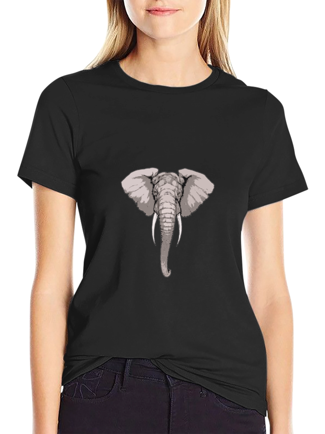 Elephant Graphic T-Shirt - Stylish Mens Tee
