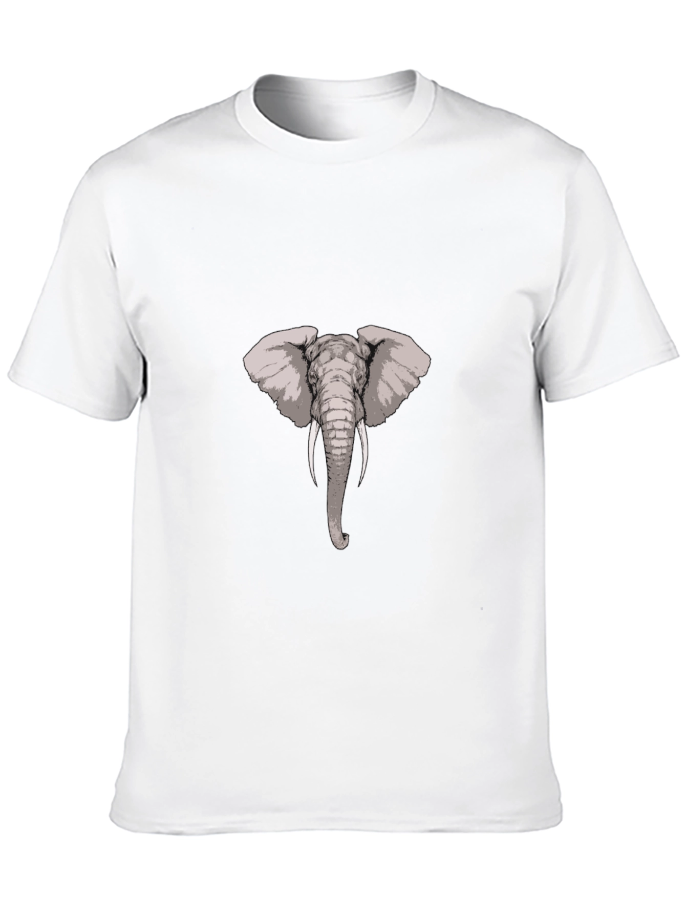 Elephant Graphic T-Shirt - Stylish Mens Tee