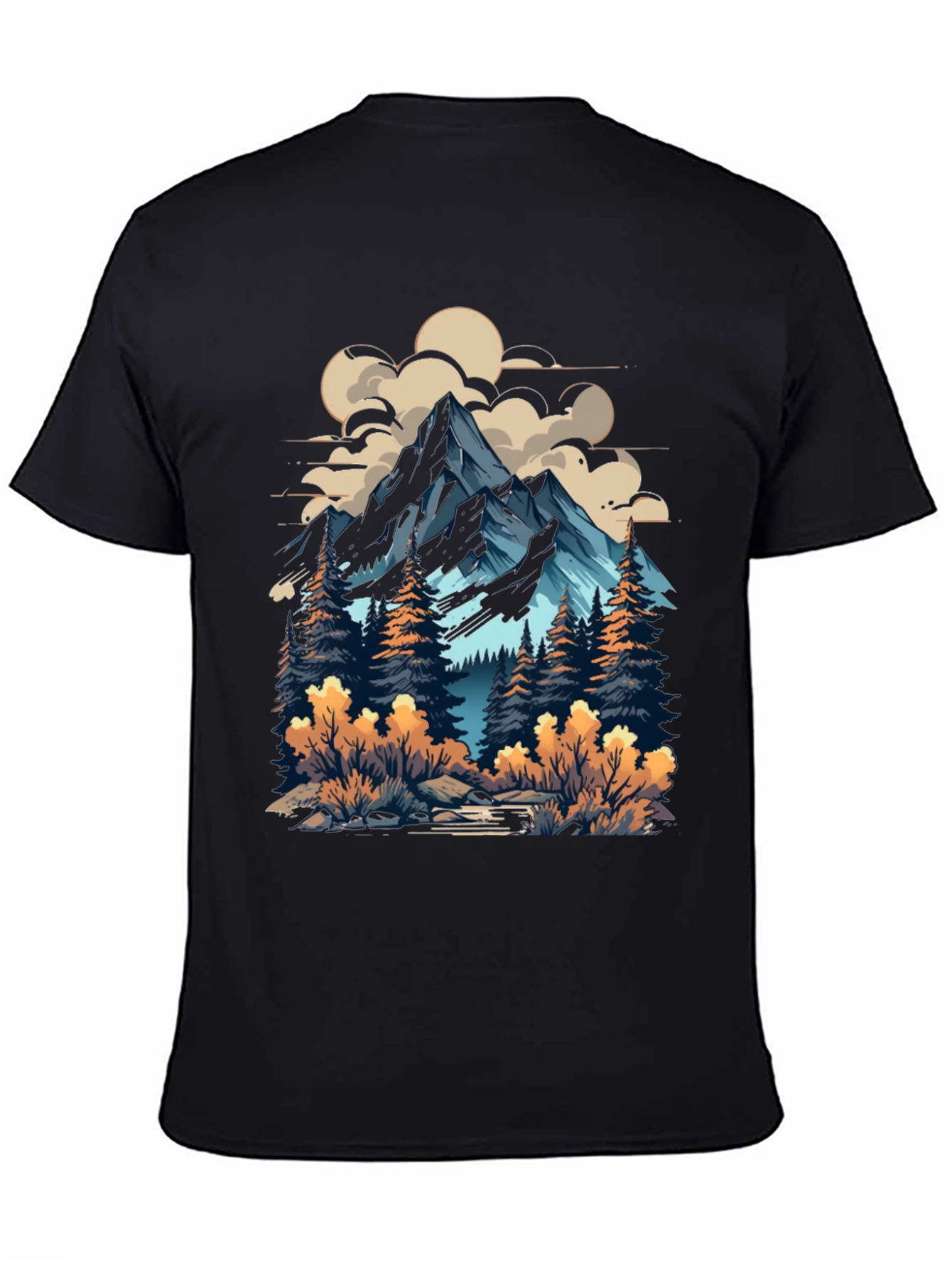 Mountain Adventure Graphic Tee - Nature Inspired Design