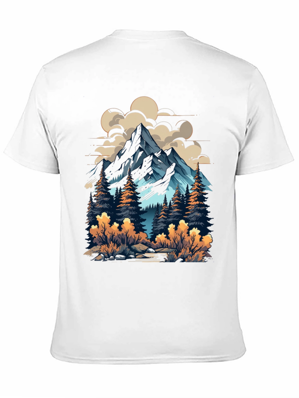 Mountain Adventure Graphic Tee - Nature Inspired Design
