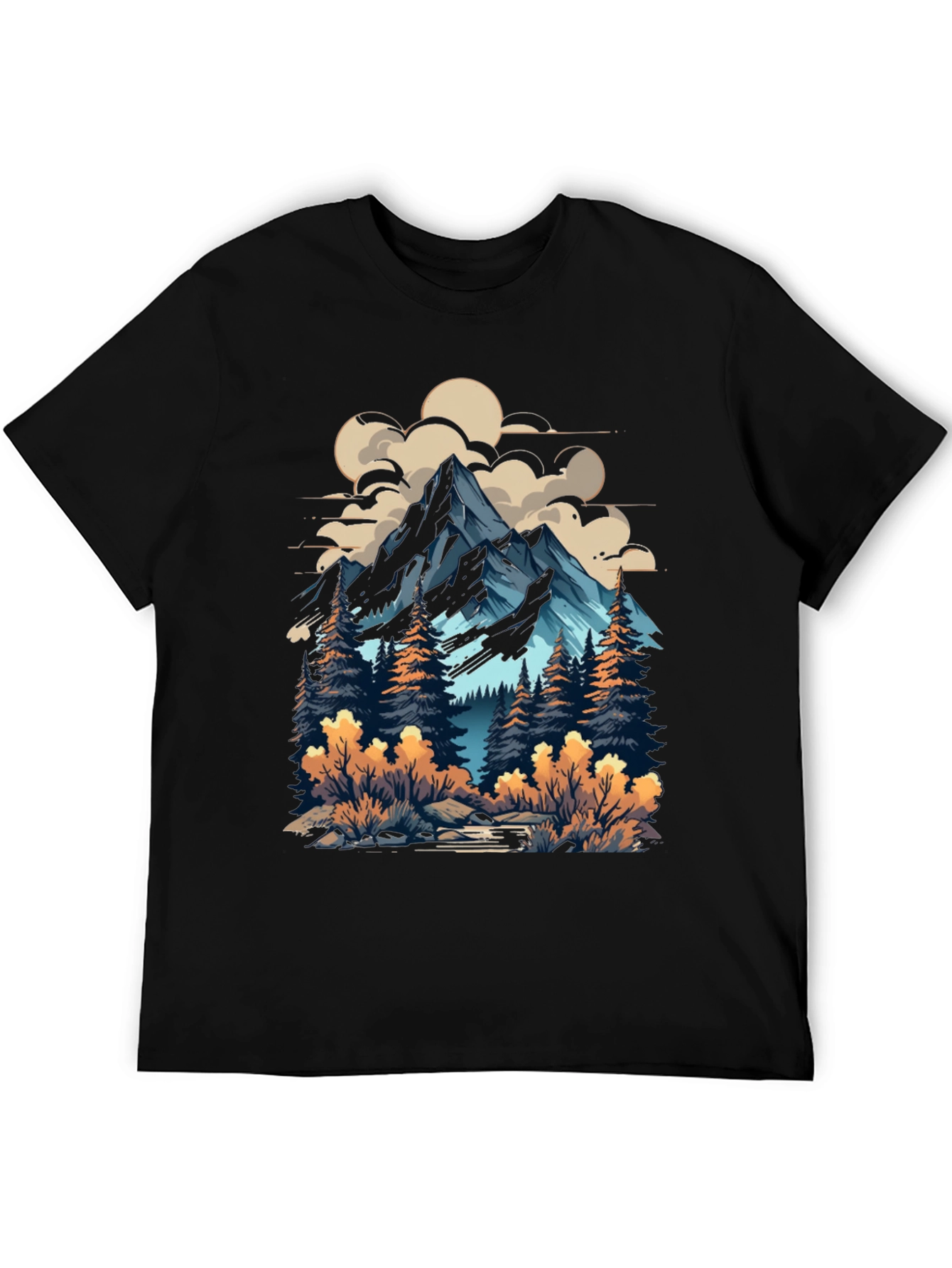 Mountain Adventure Graphic Tee - Nature Inspired Design