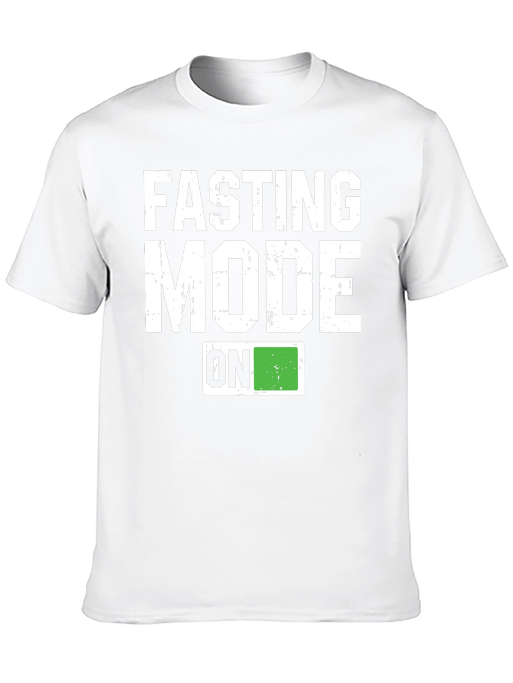 Fasting Mode On Graphic Tee - Black