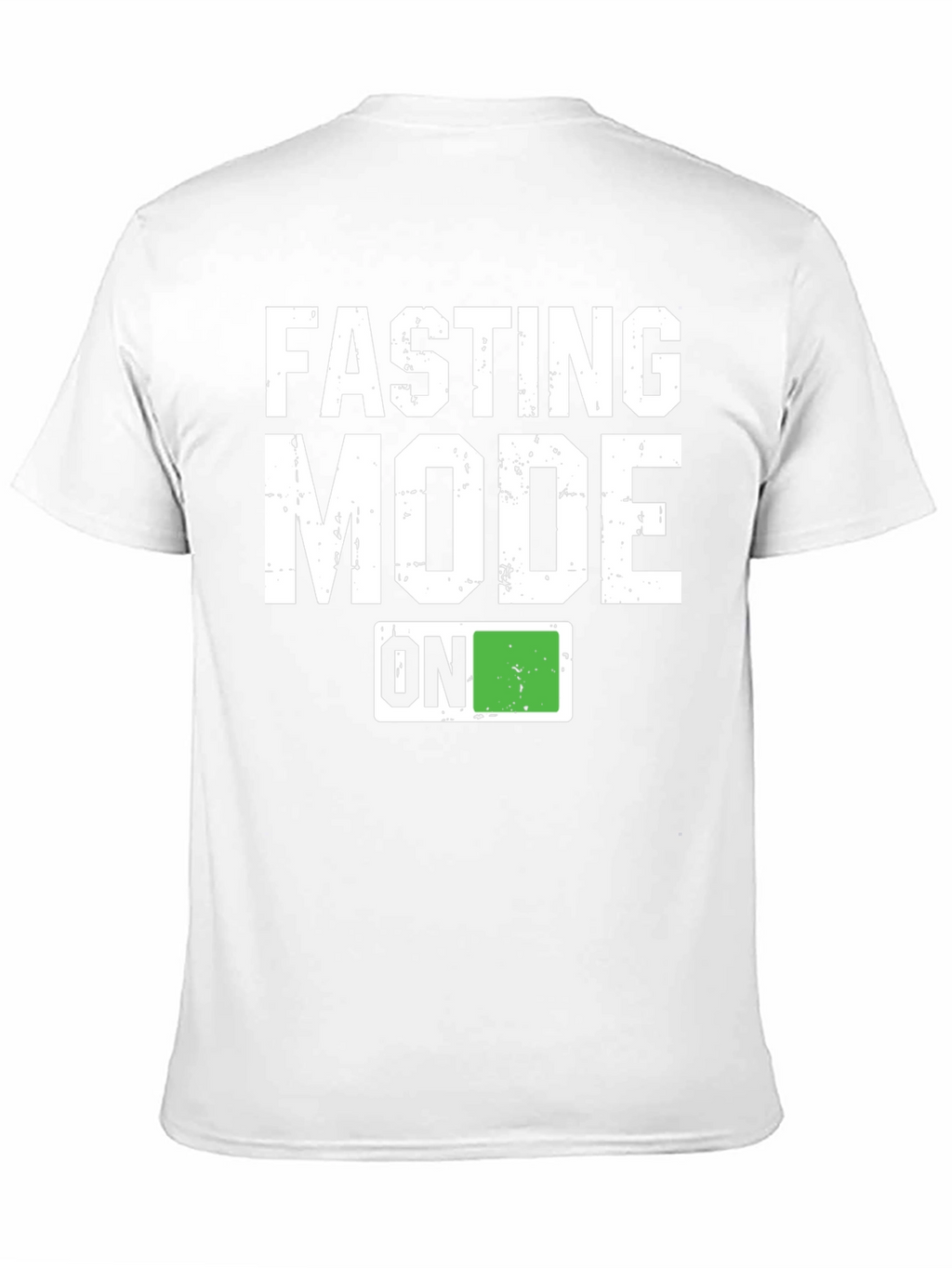 Fasting Mode On Graphic Tee - Black