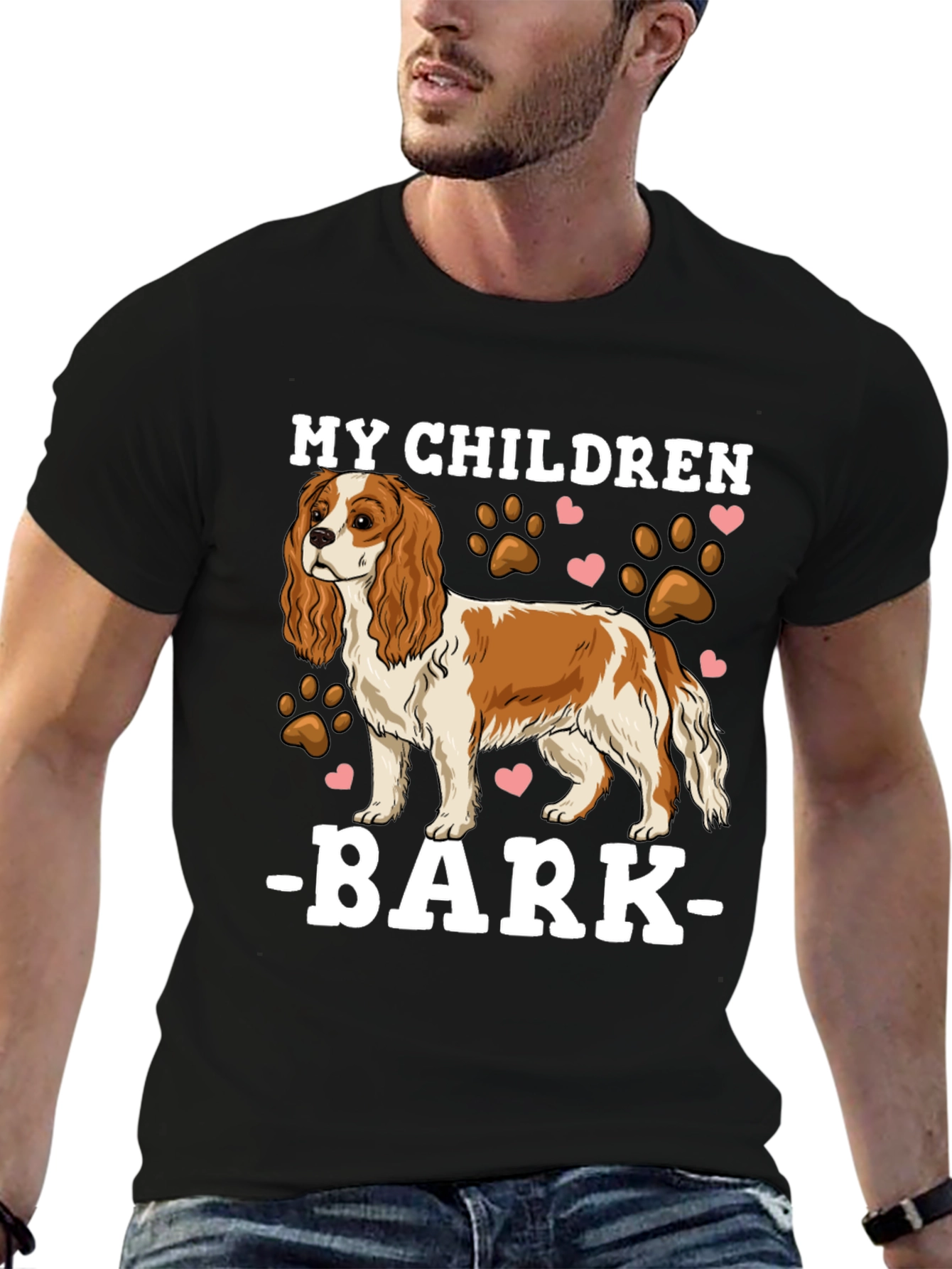 My Children Bark T-Shirt - Cavalier King Charles Spaniel Tee