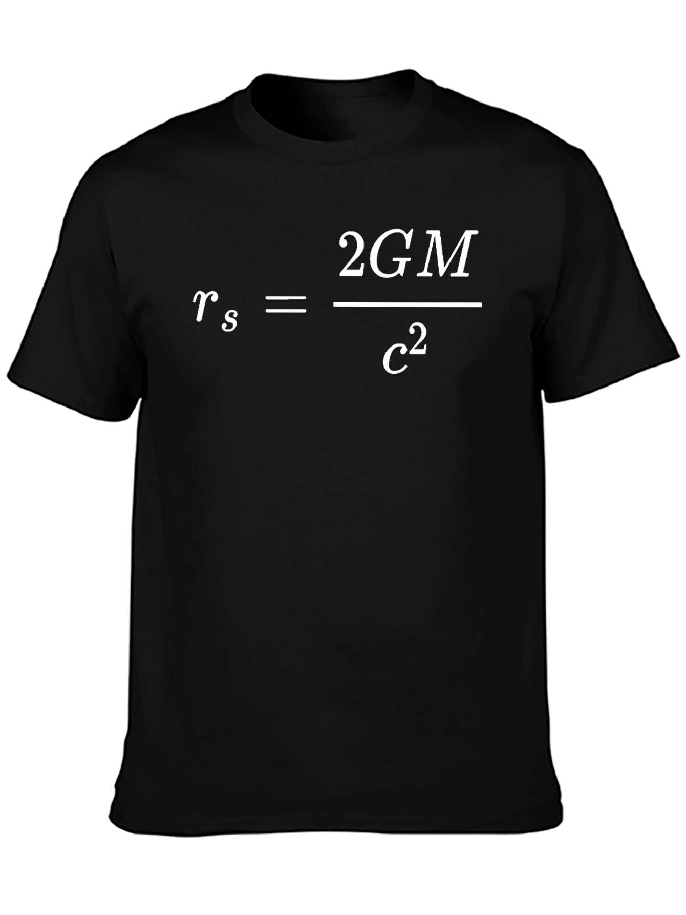 Schwarzschild Radius Equation T-Shirt