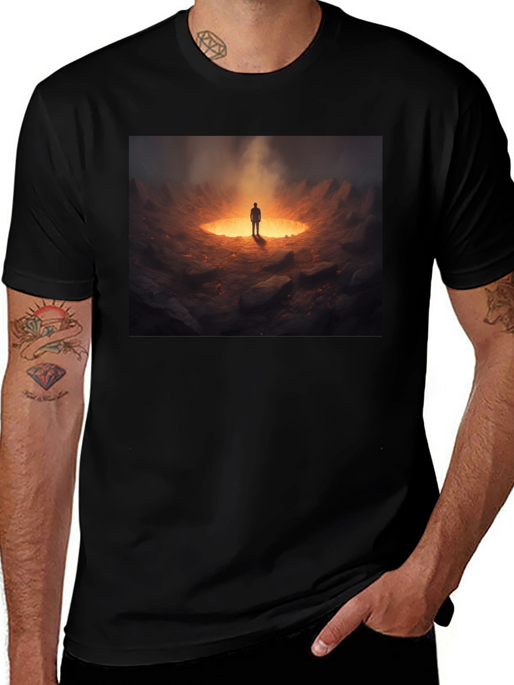 Mystic Portal Black T-Shirt