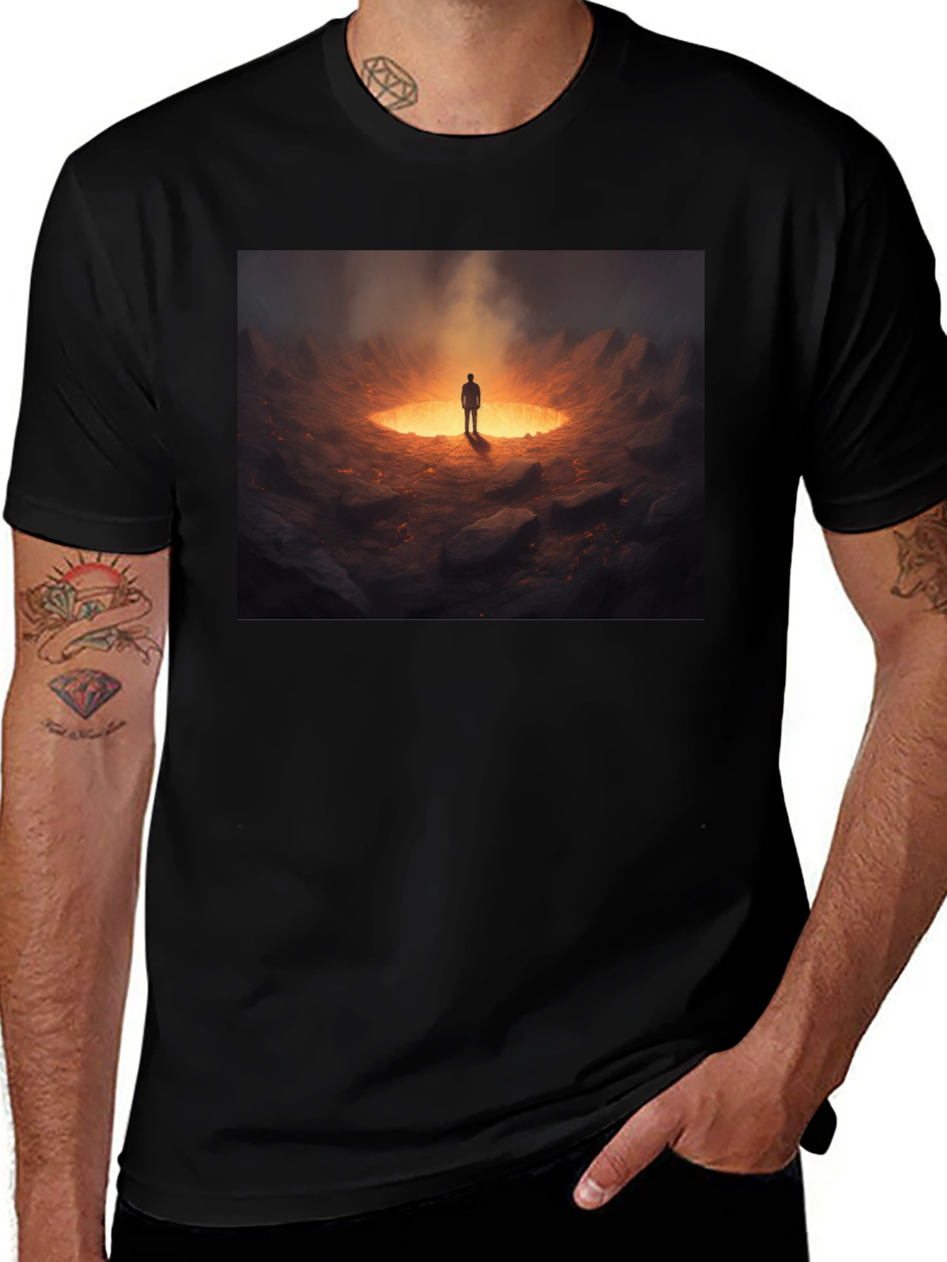 Mystic Portal Black T-Shirt