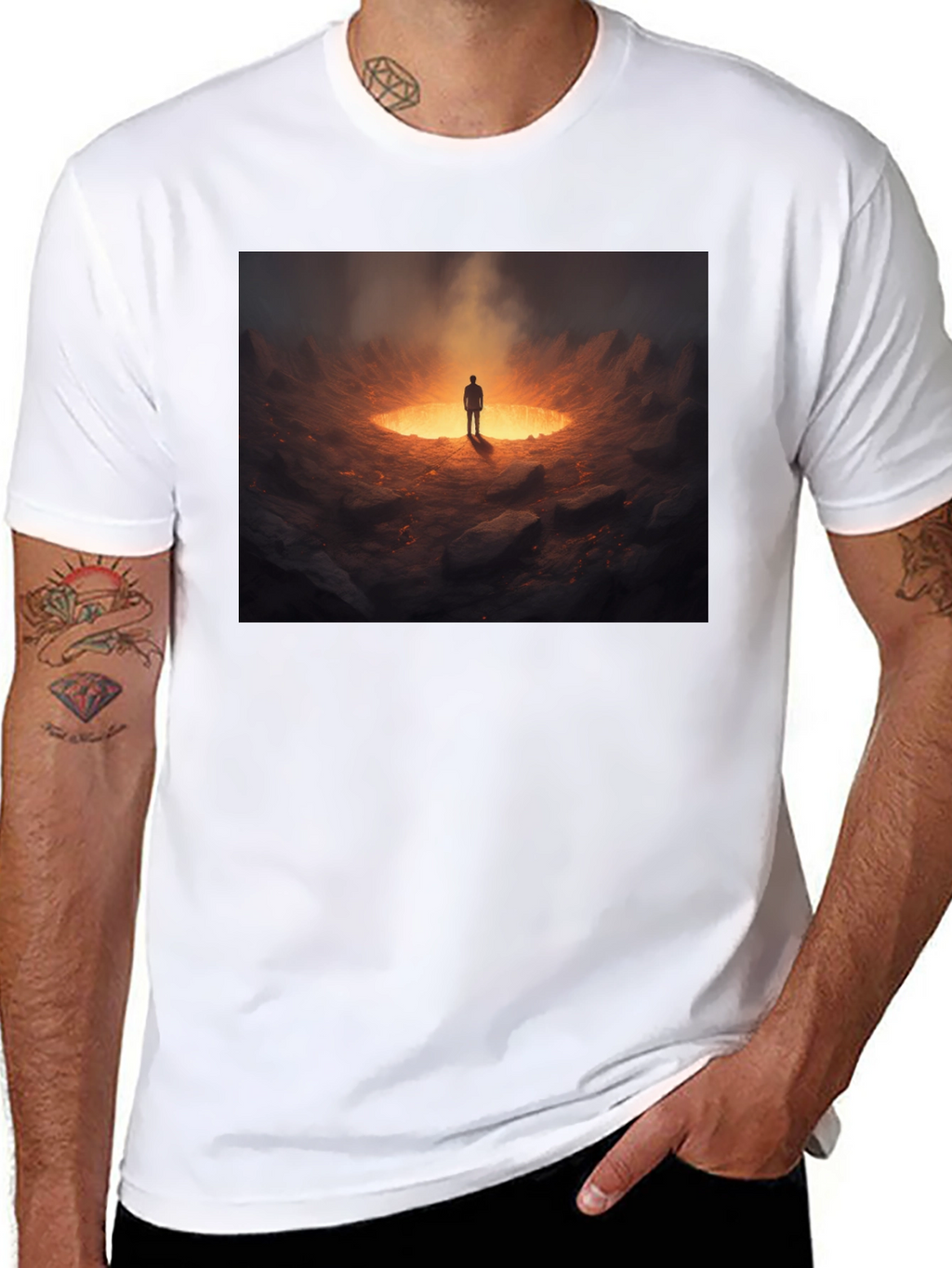 Mystic Portal Black T-Shirt