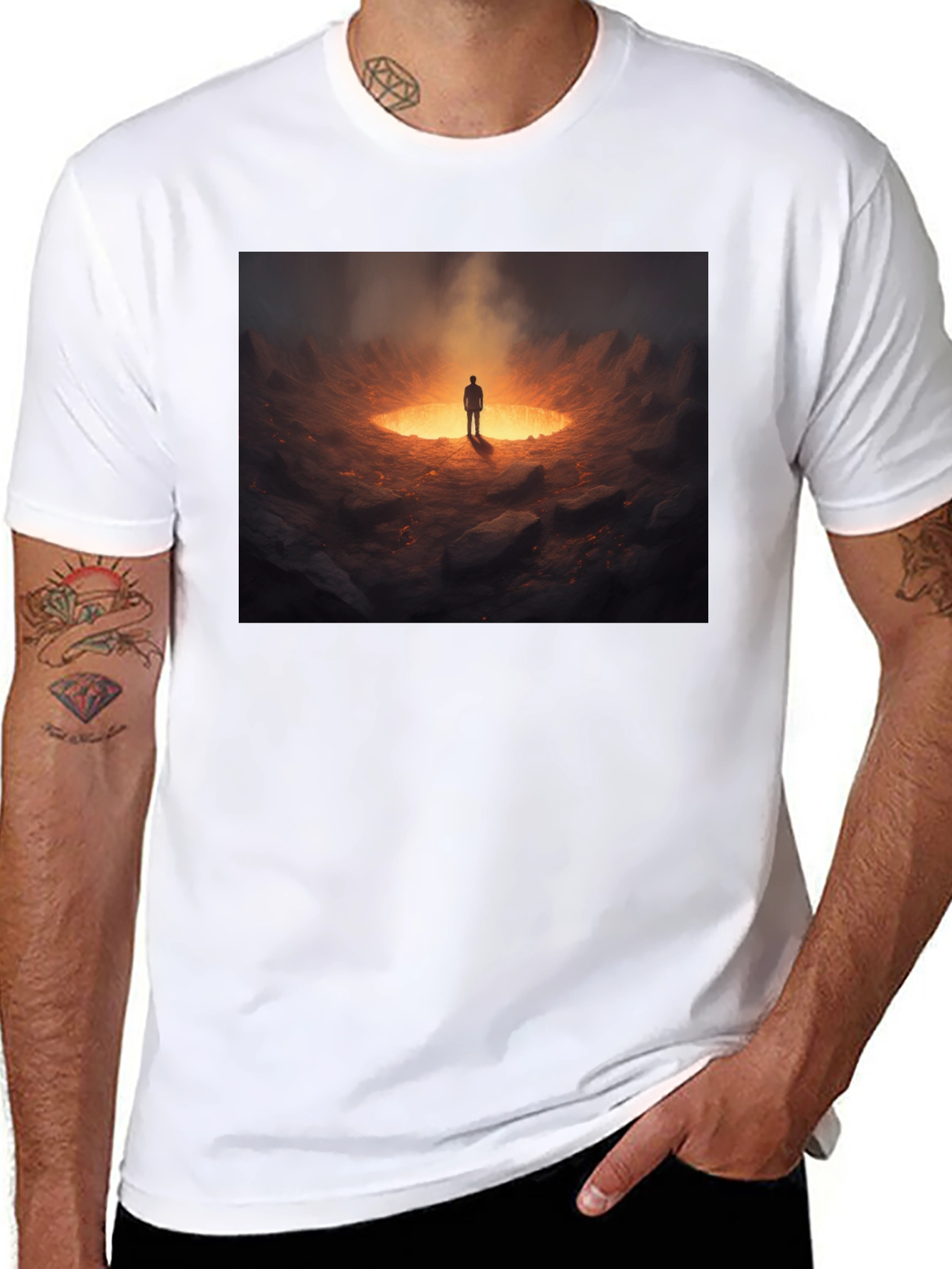 Mystic Portal Black T-Shirt