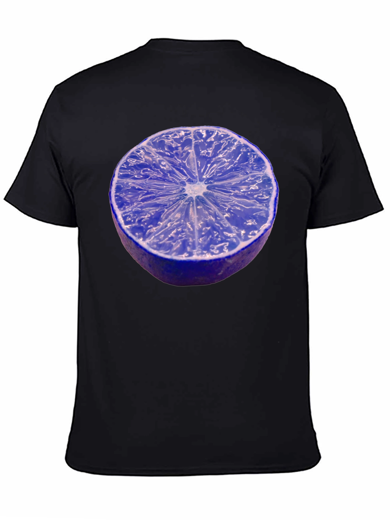 Blue Lemon Graphic Tee - Stylish Fruit Shirt