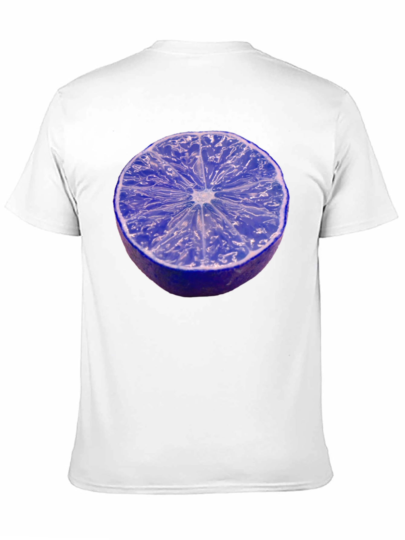 Blue Lemon Graphic Tee - Stylish Fruit Shirt