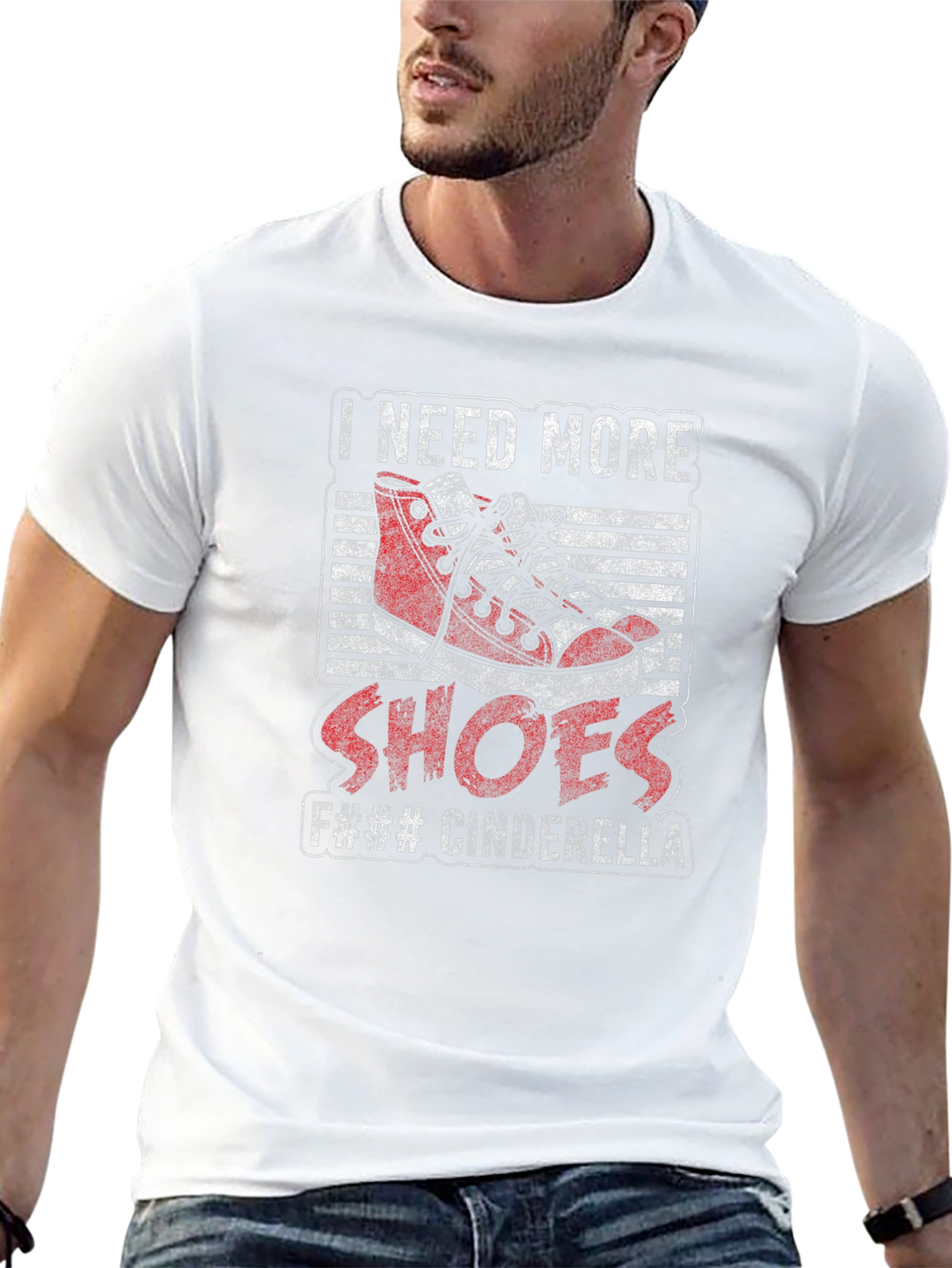 I Need More Shoes T-Shirt - Funny Cinderella Tee