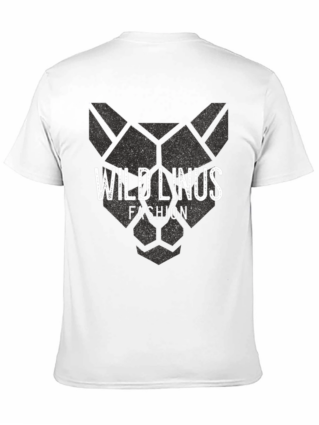 Wild Linus Fashion Black Graphic T-Shirt