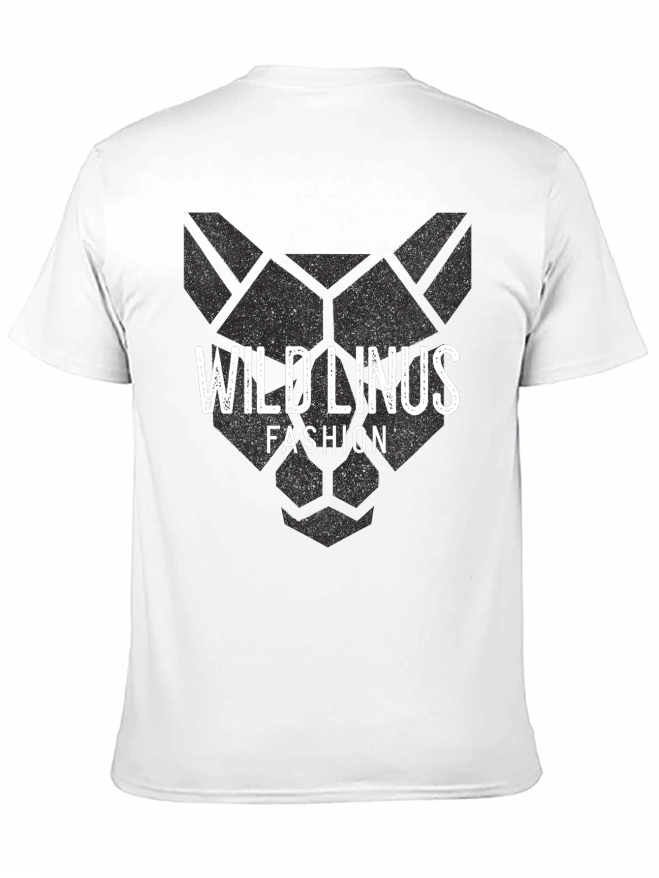Wild Linus Fashion Black Graphic T-Shirt