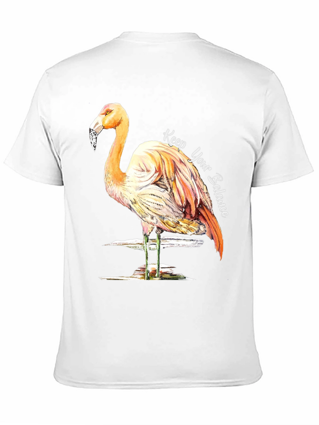 Balance Flamingo Graphic Tee