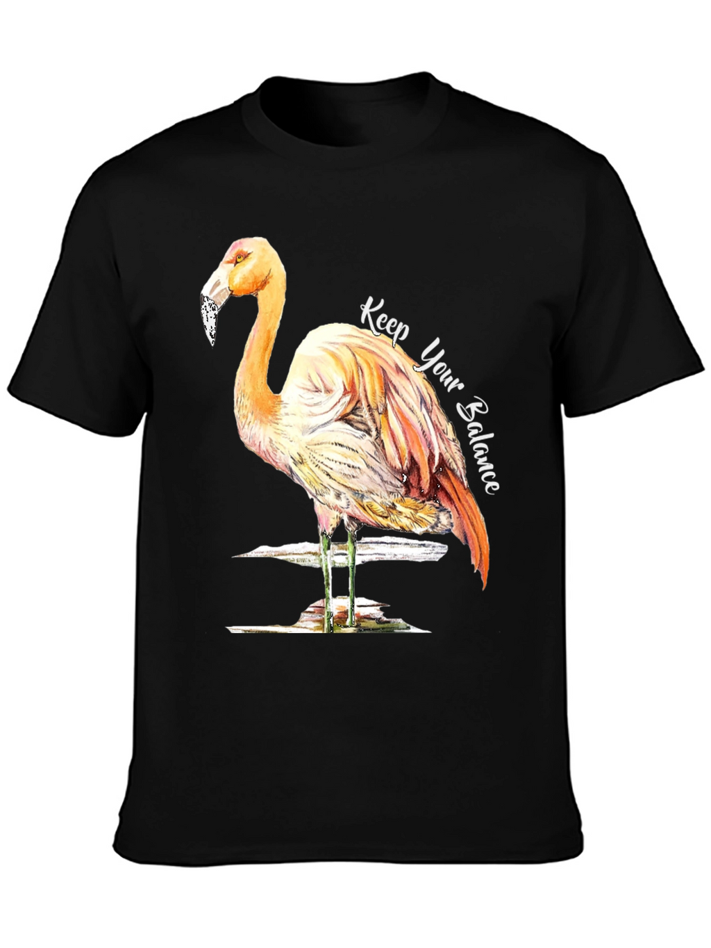 Balance Flamingo Graphic Tee