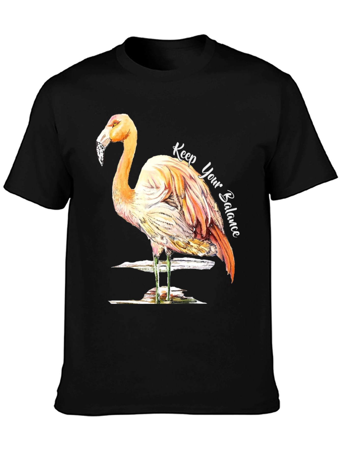 Balance Flamingo Graphic Tee