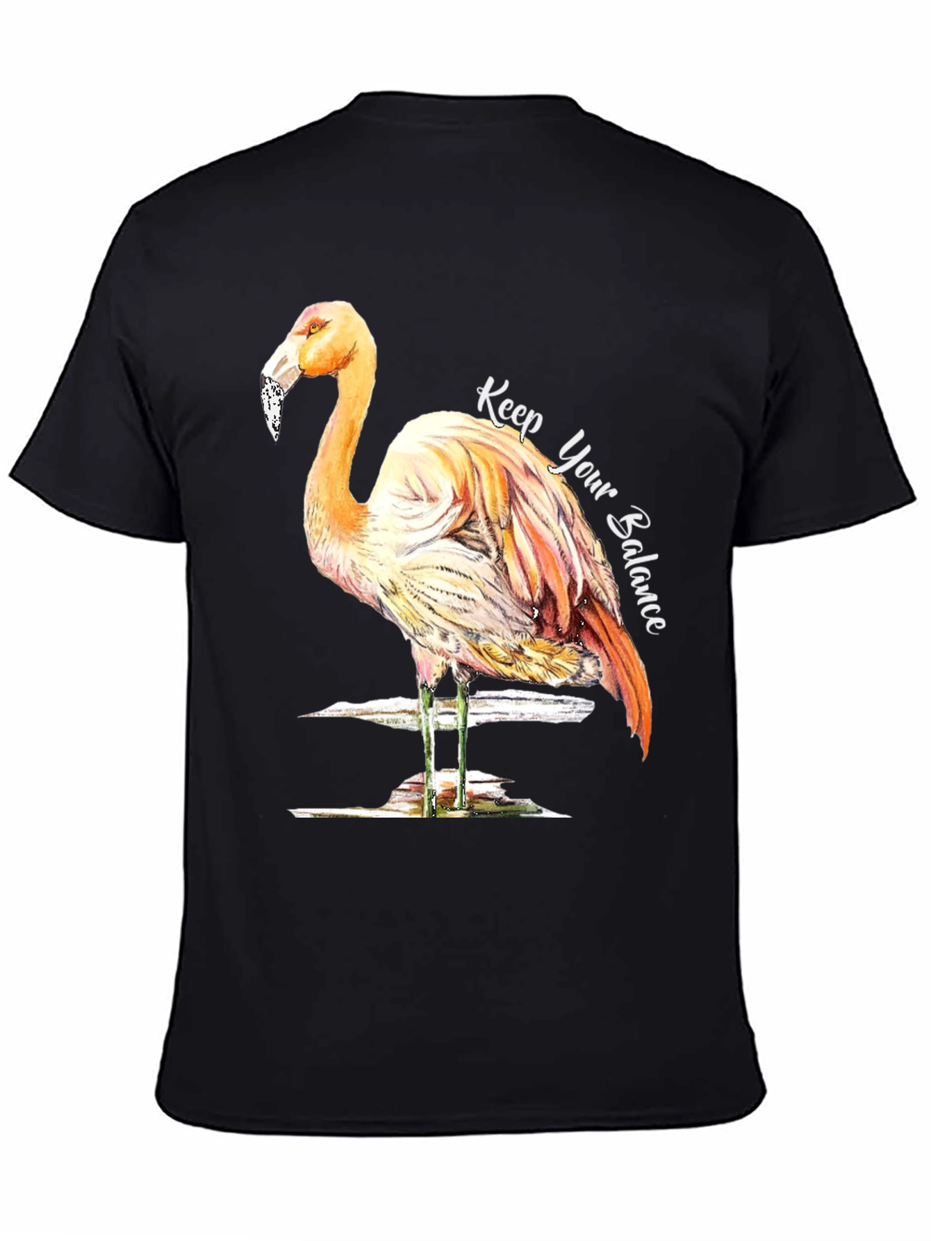 Balance Flamingo Graphic Tee