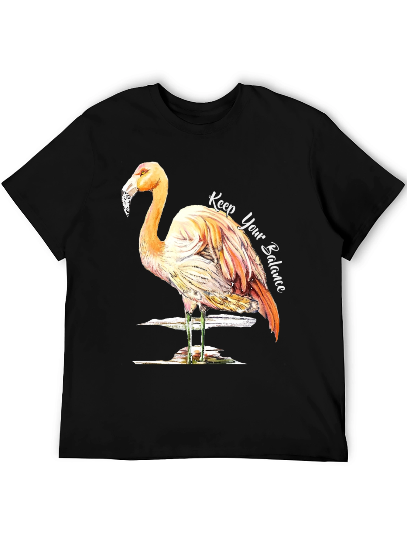 Balance Flamingo Graphic Tee