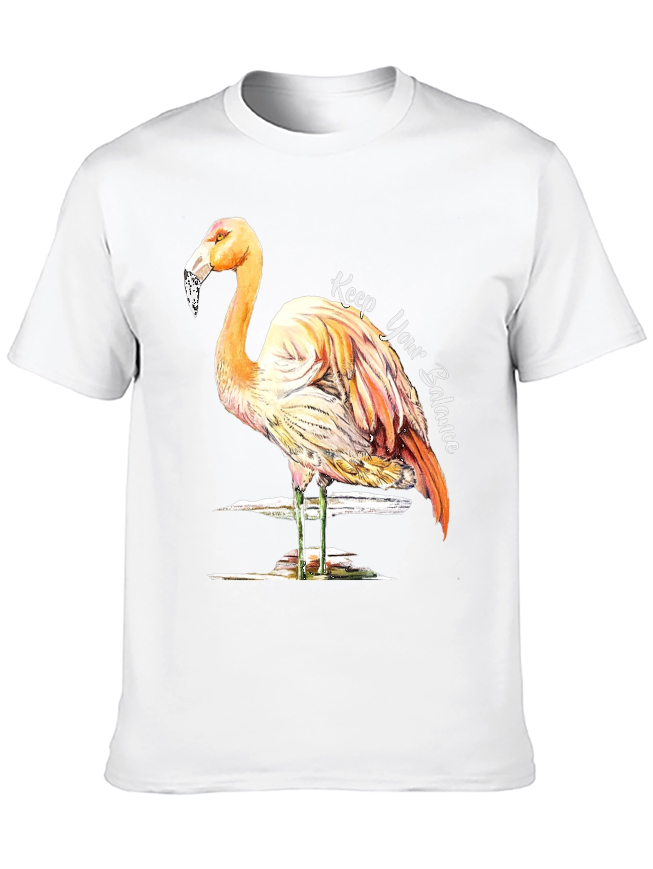 Balance Flamingo Graphic Tee