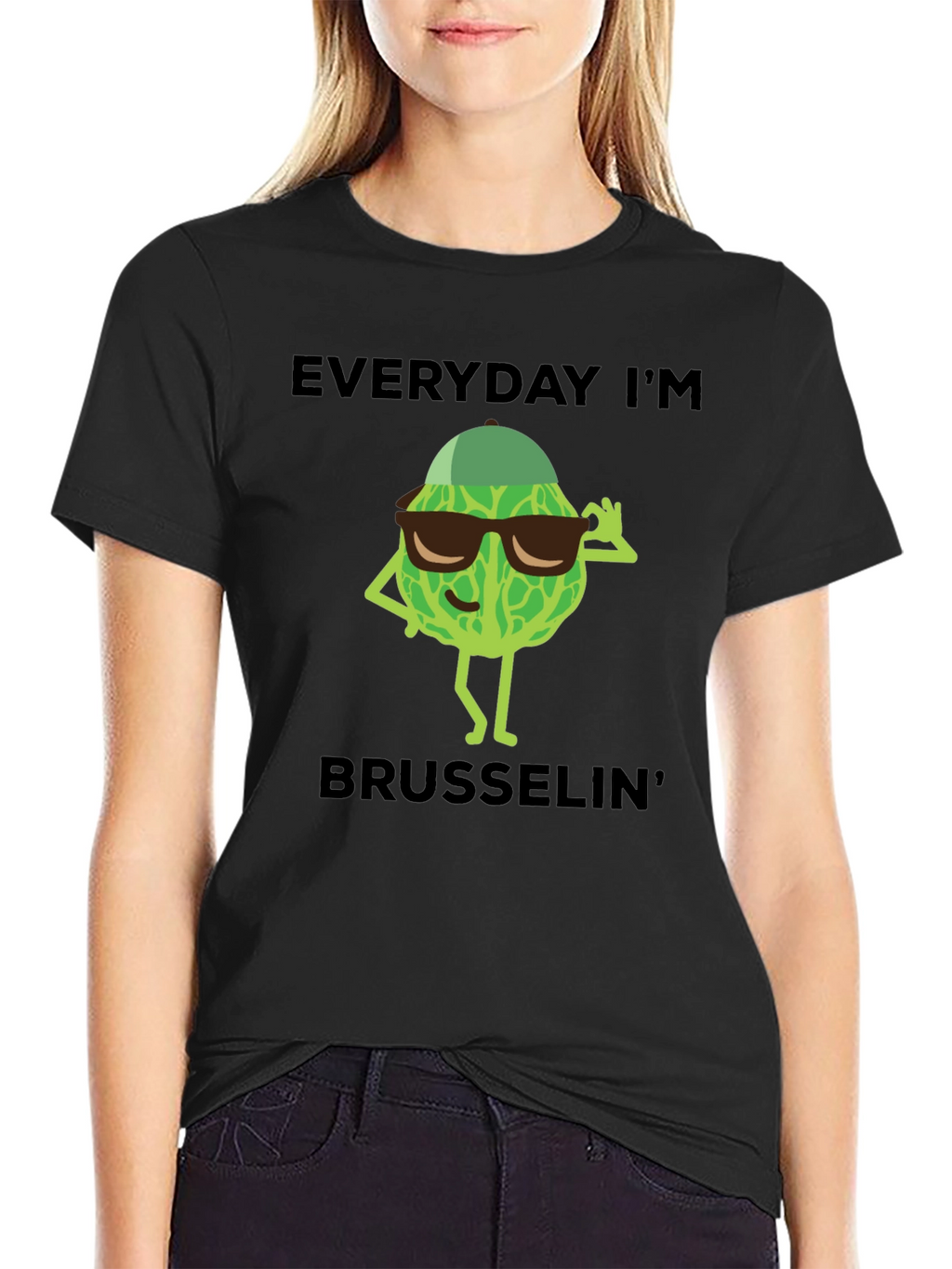 Everyday Im Brusselin T-Shirt - Funny Vegetable Tee