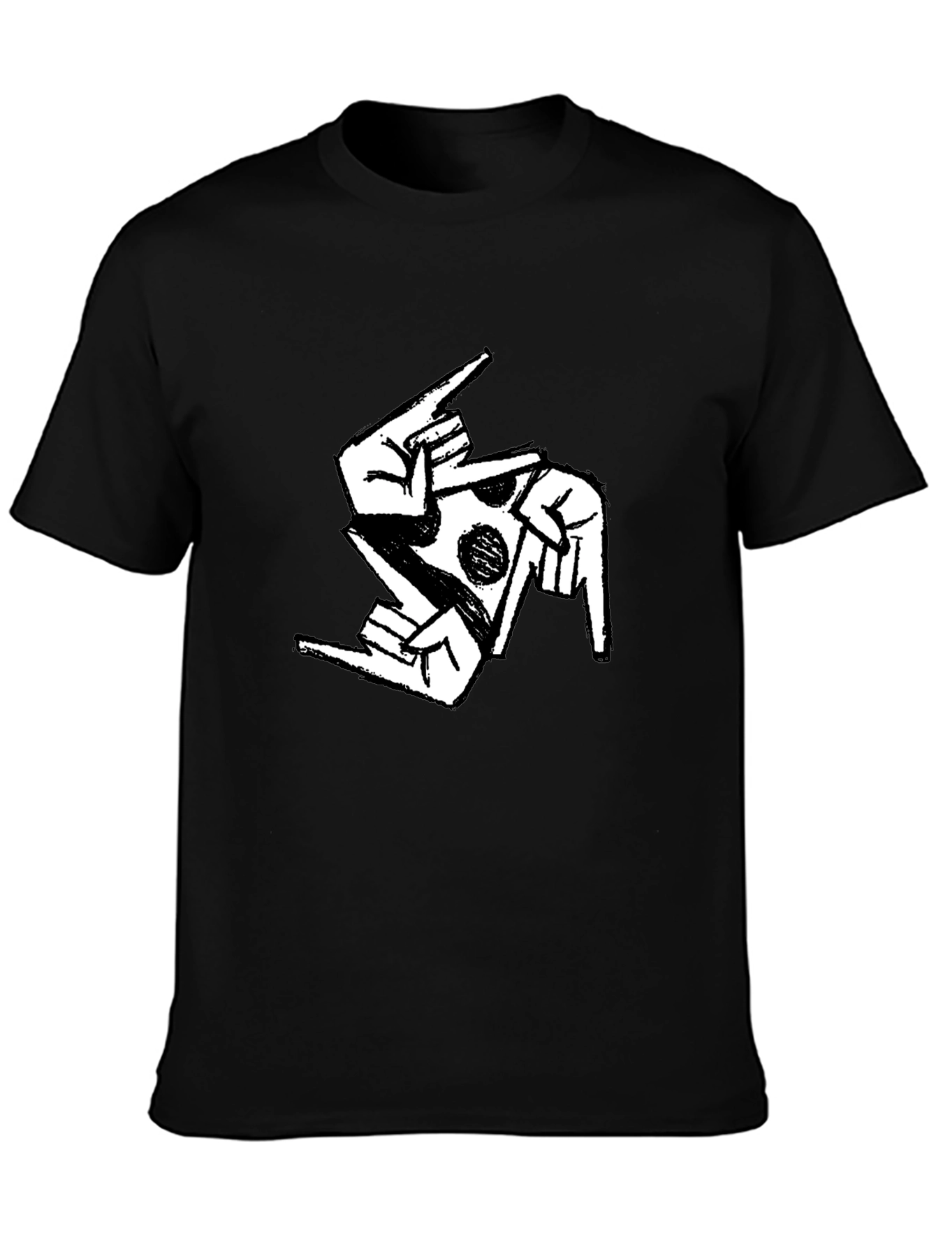 Pizza Hand Sign Graphic Tee