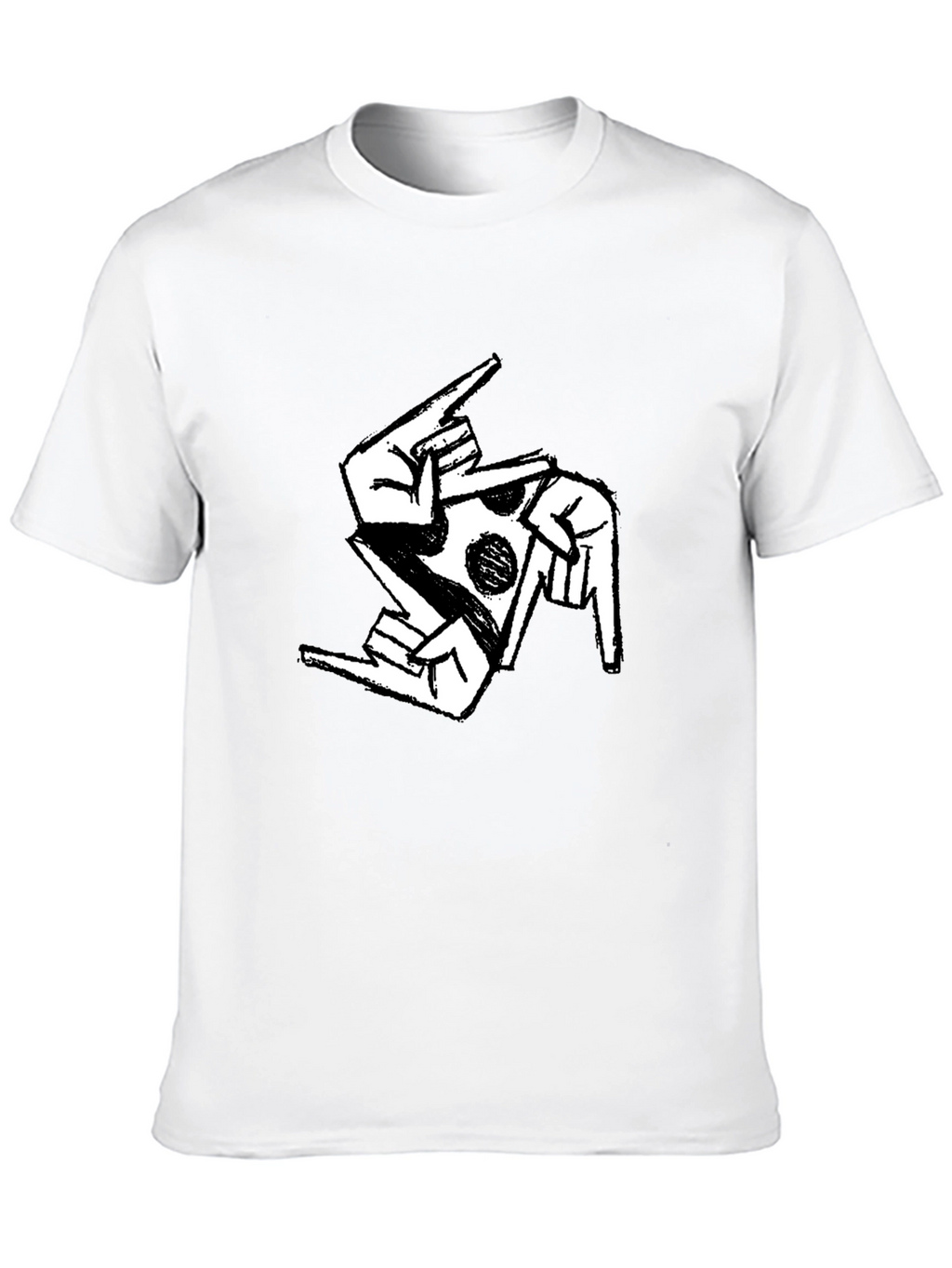Pizza Hand Sign Graphic Tee
