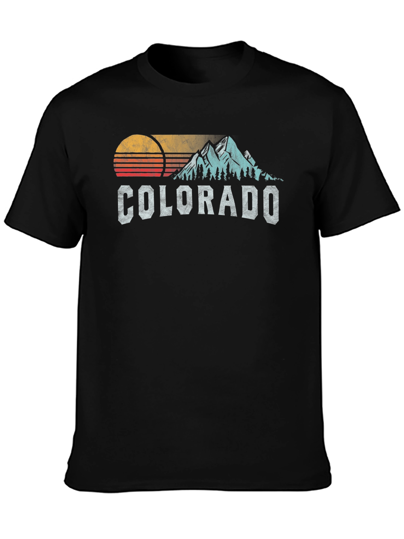 Colorado Retro Mountain T-Shirt