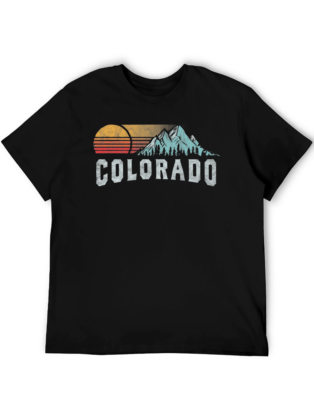 Colorado Retro Mountain T-Shirt