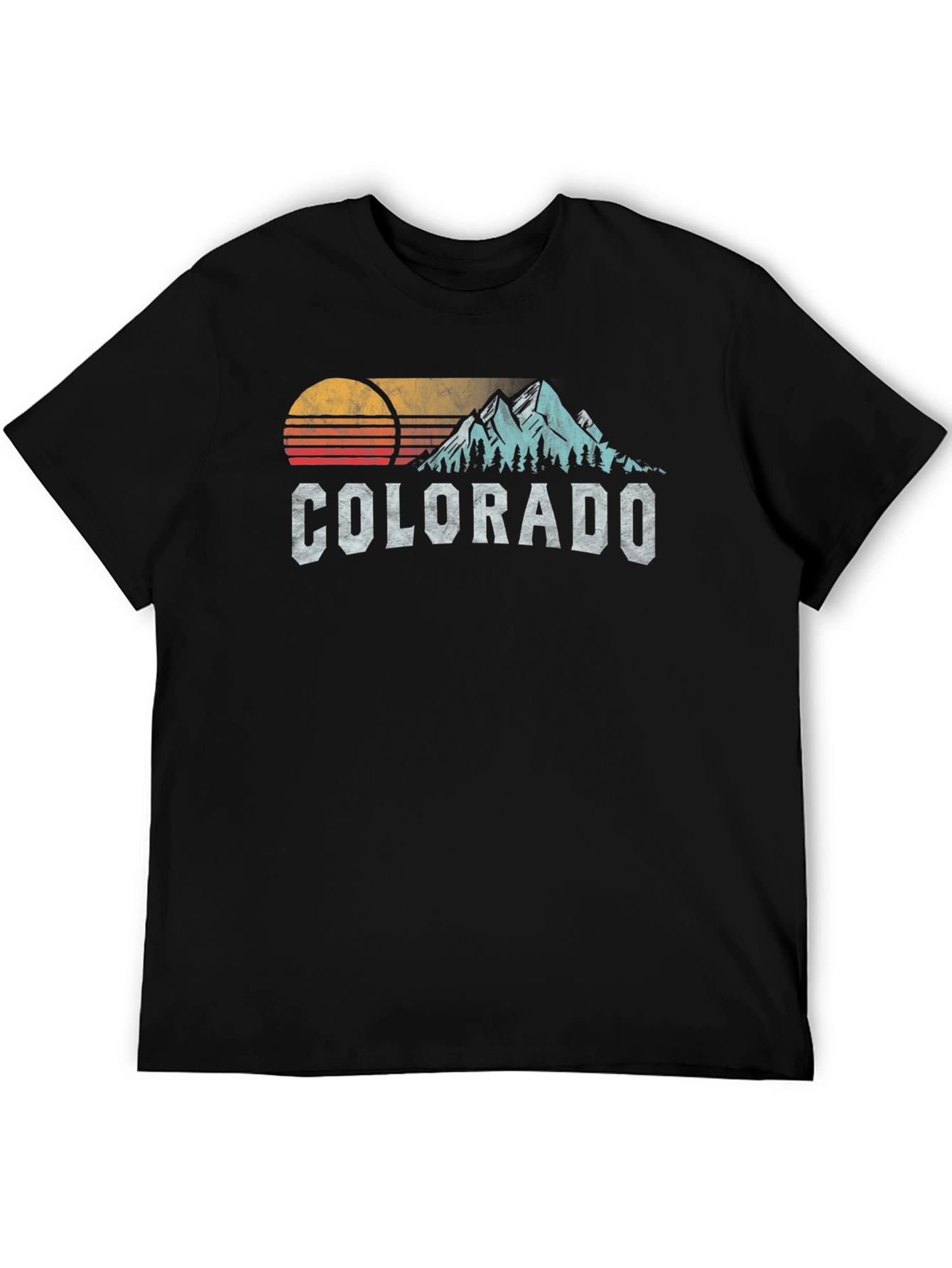 Colorado Retro Mountain T-Shirt