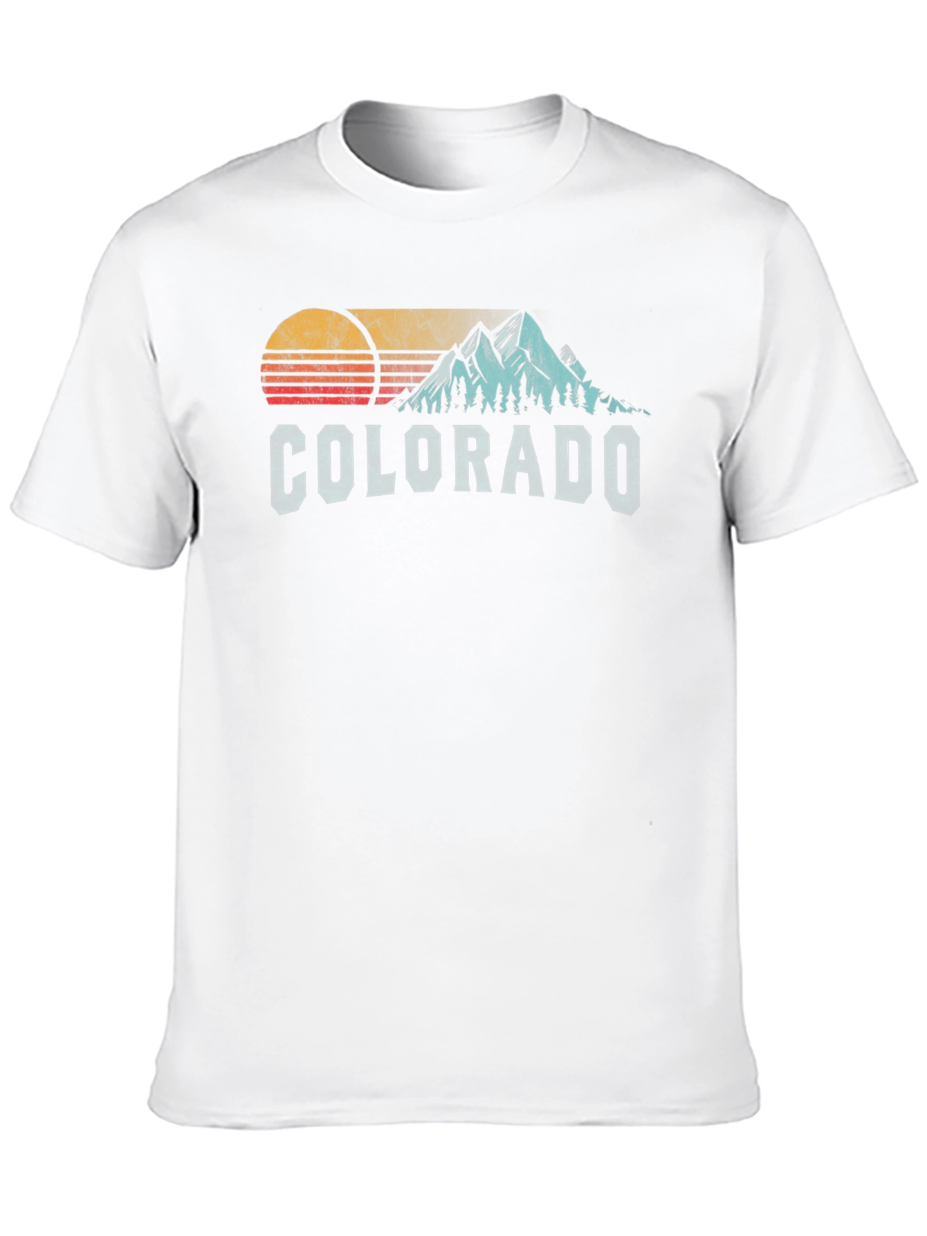 Colorado Retro Mountain T-Shirt