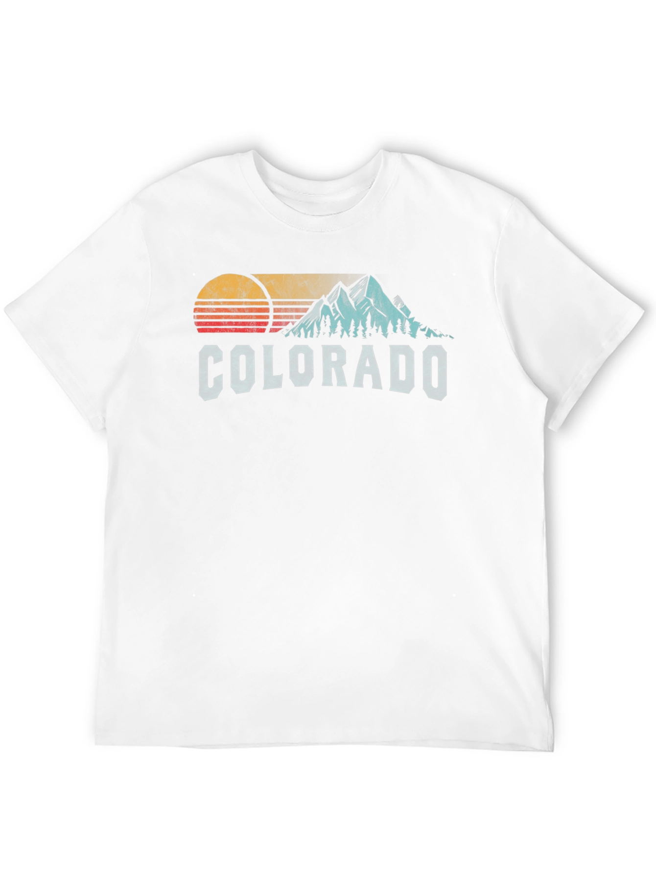 Colorado Retro Mountain T-Shirt