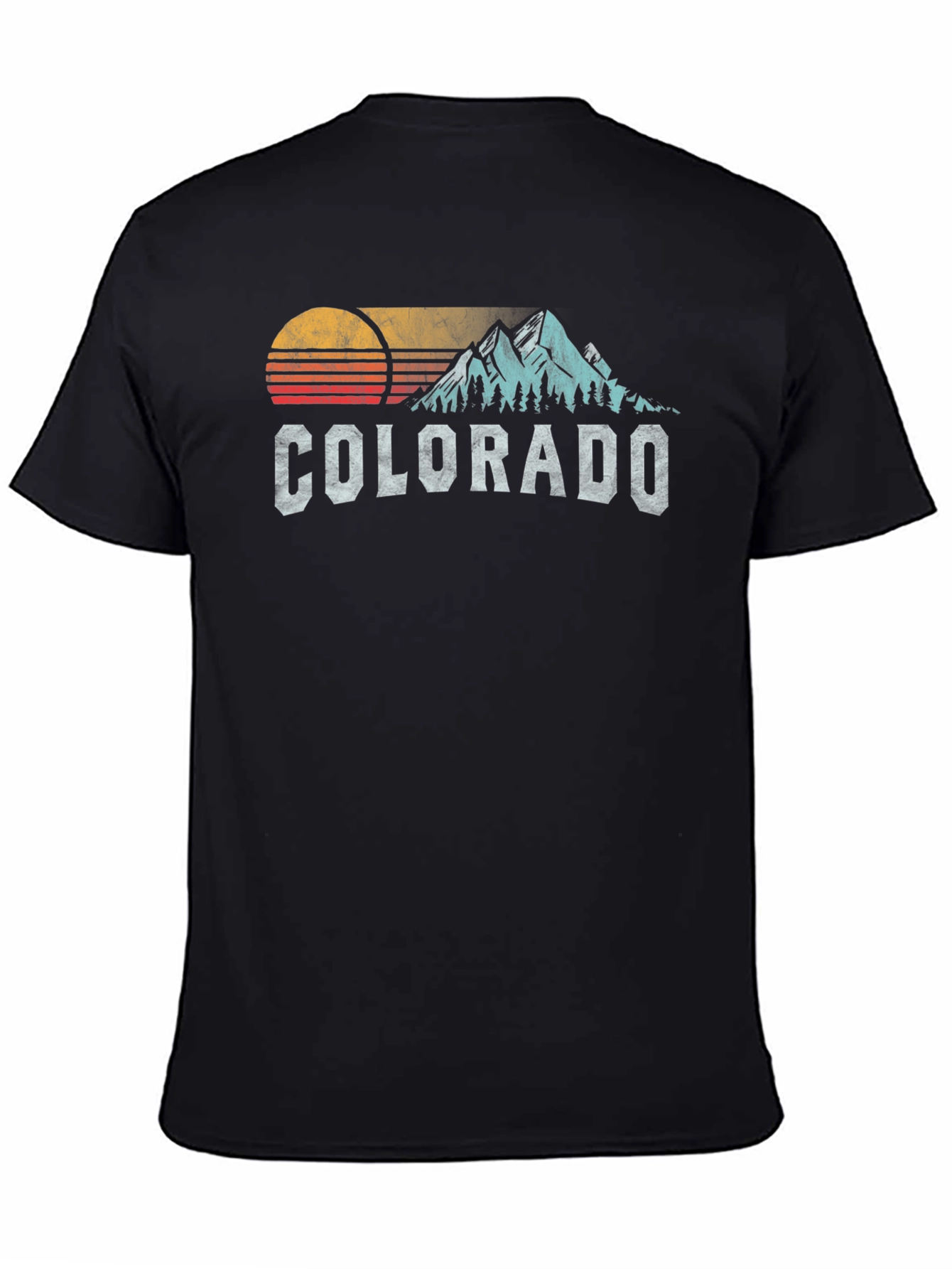 Colorado Retro Mountain T-Shirt
