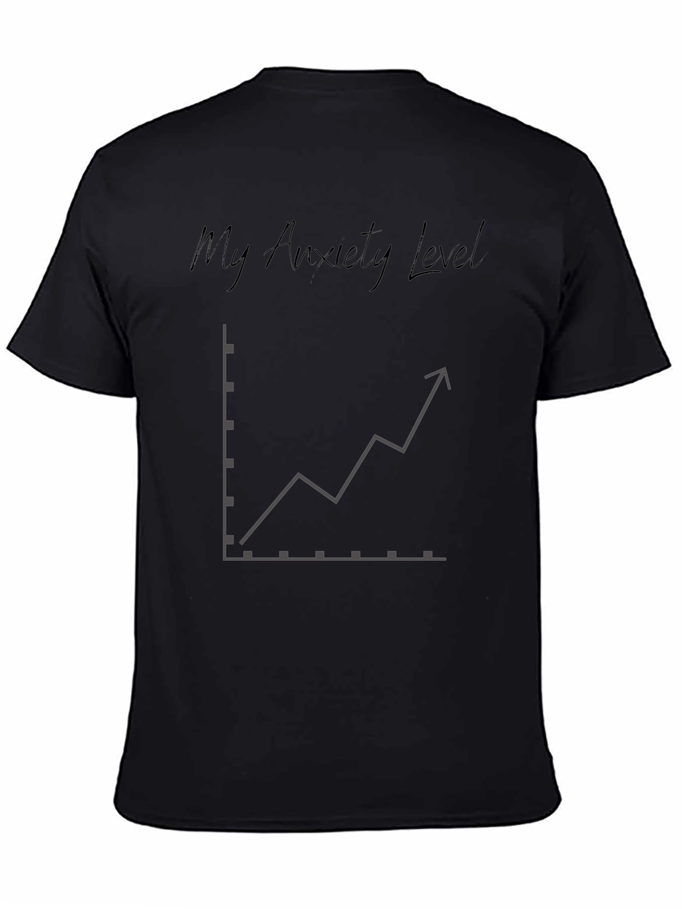 Anxiety Level Graphic Tee - Funny Humor T-Shirt